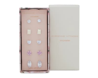 Foto 4 | Aretes de Bisutería Fina Adrienne Vittadini 5 Pares