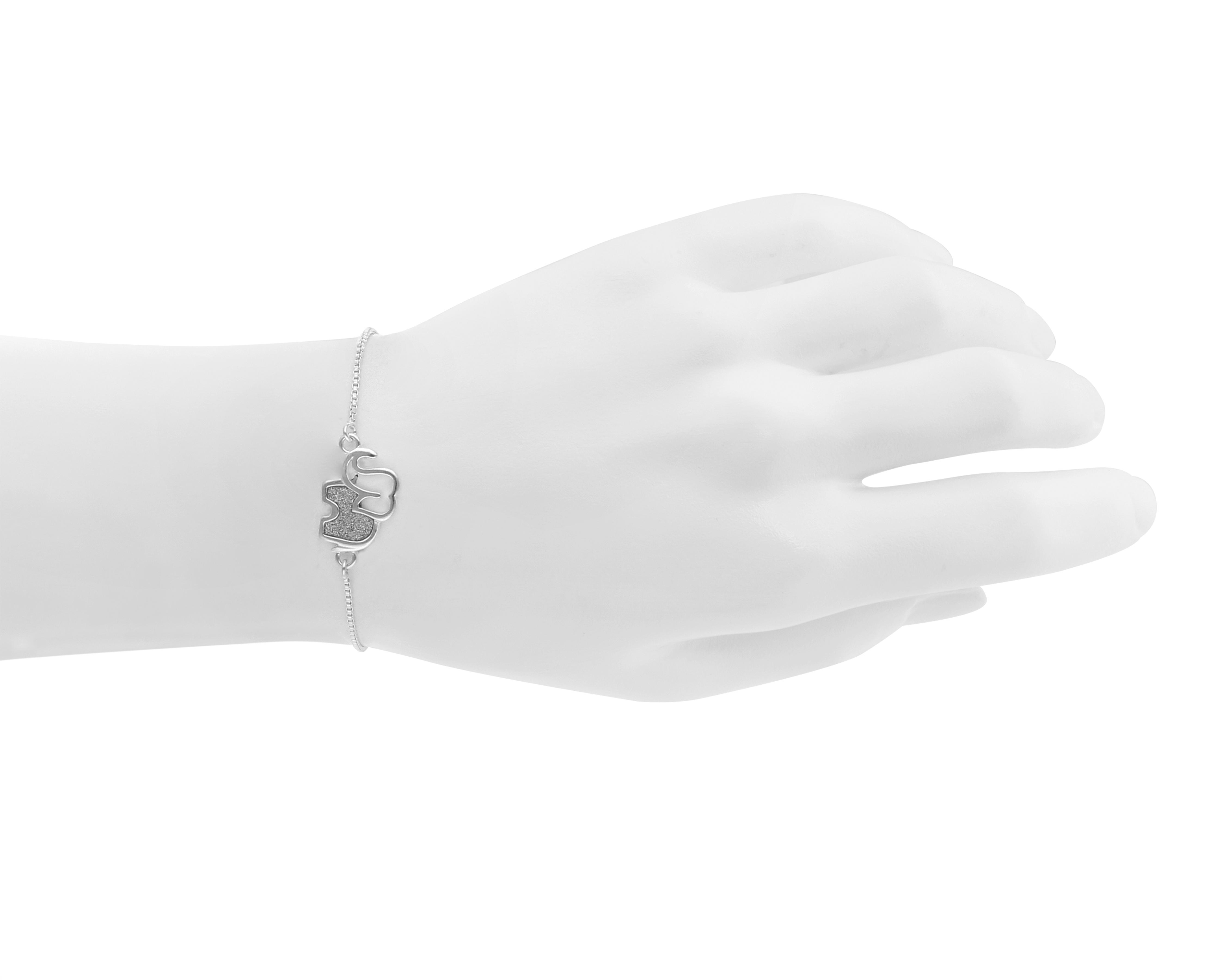 Foto 5 pulgar | Pulsera de Plata Sahara