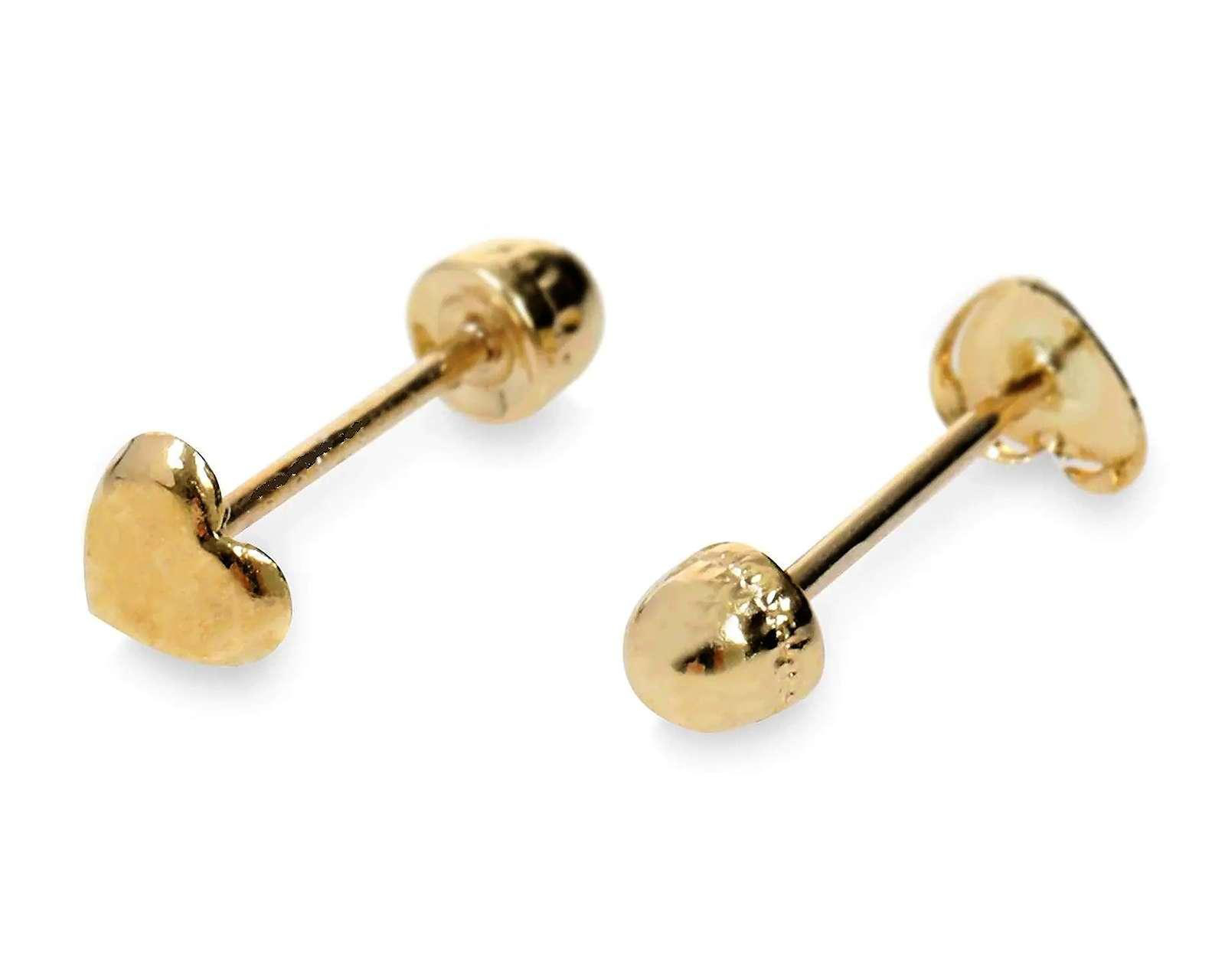 Foto 2 | Aretes de Oro 14K Sentimientos