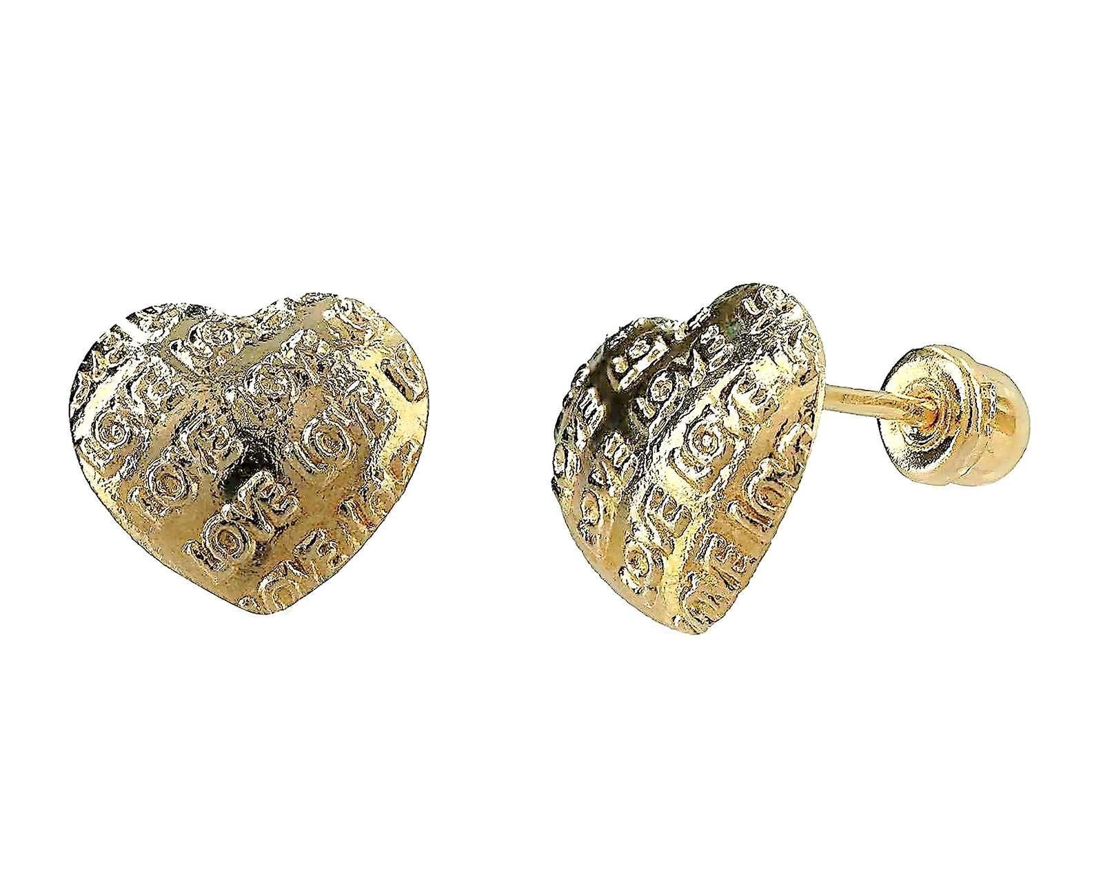 Broqueles de Oro 10K Sentimientos $569