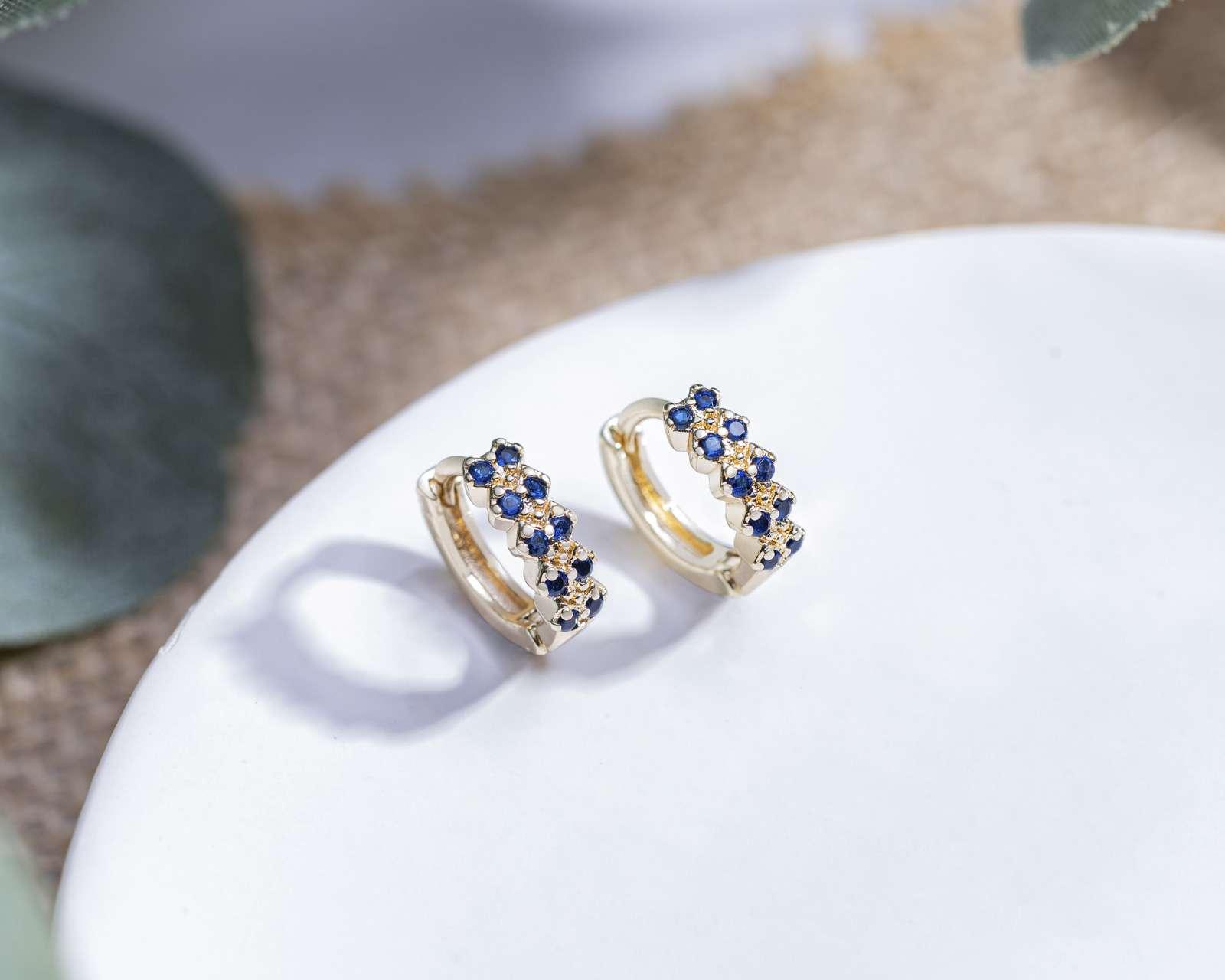 Foto 4 | Aretes de Chapa de Oro 18K Zokko