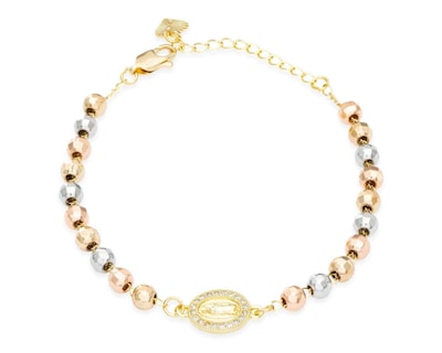 Foto 1 | Pulsera de Chapa de Oro 18K Zokko
