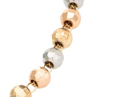 Foto 2 | Pulsera de Chapa de Oro 18K Zokko