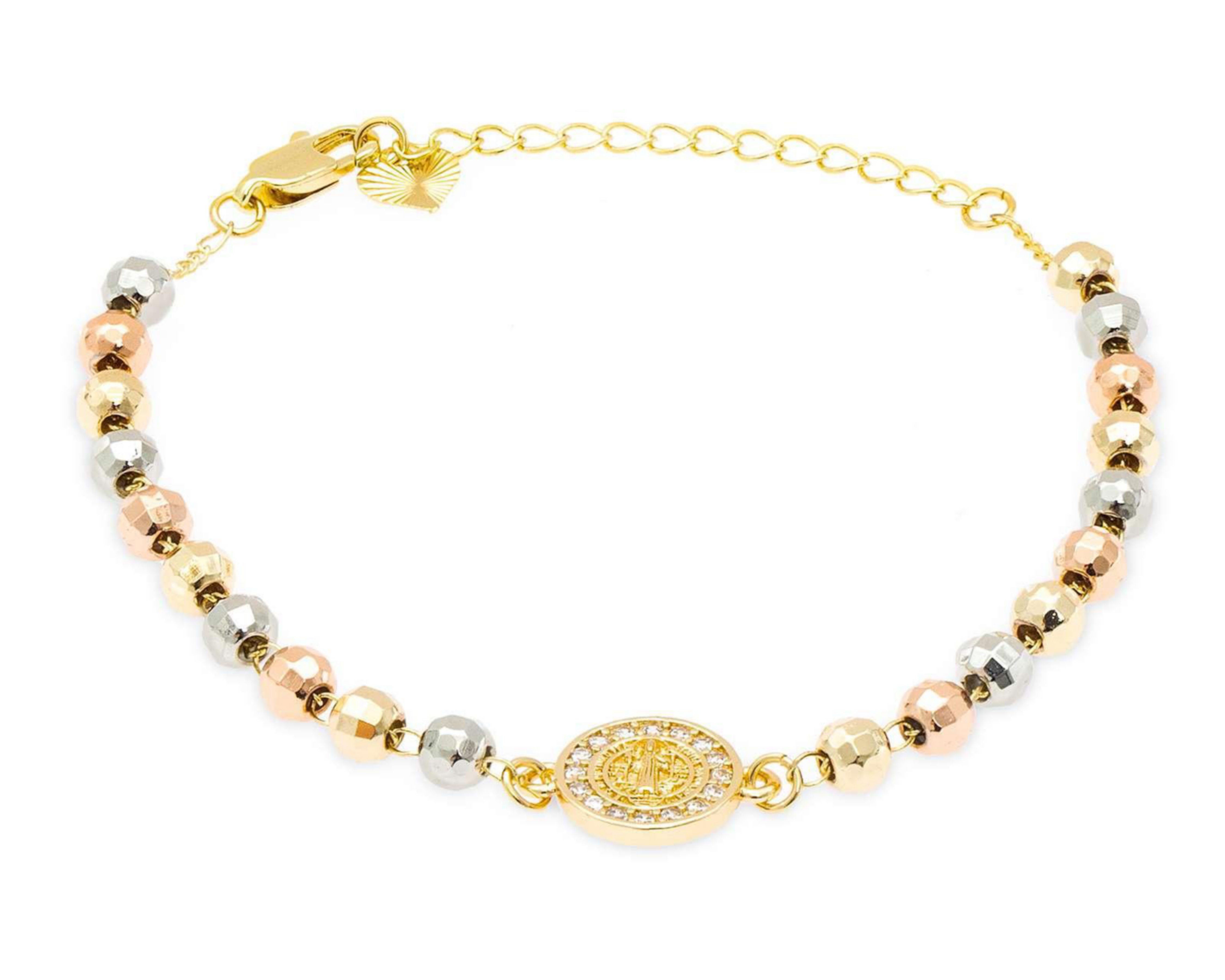 Pulsera de Chapa de Oro 18K Zokko