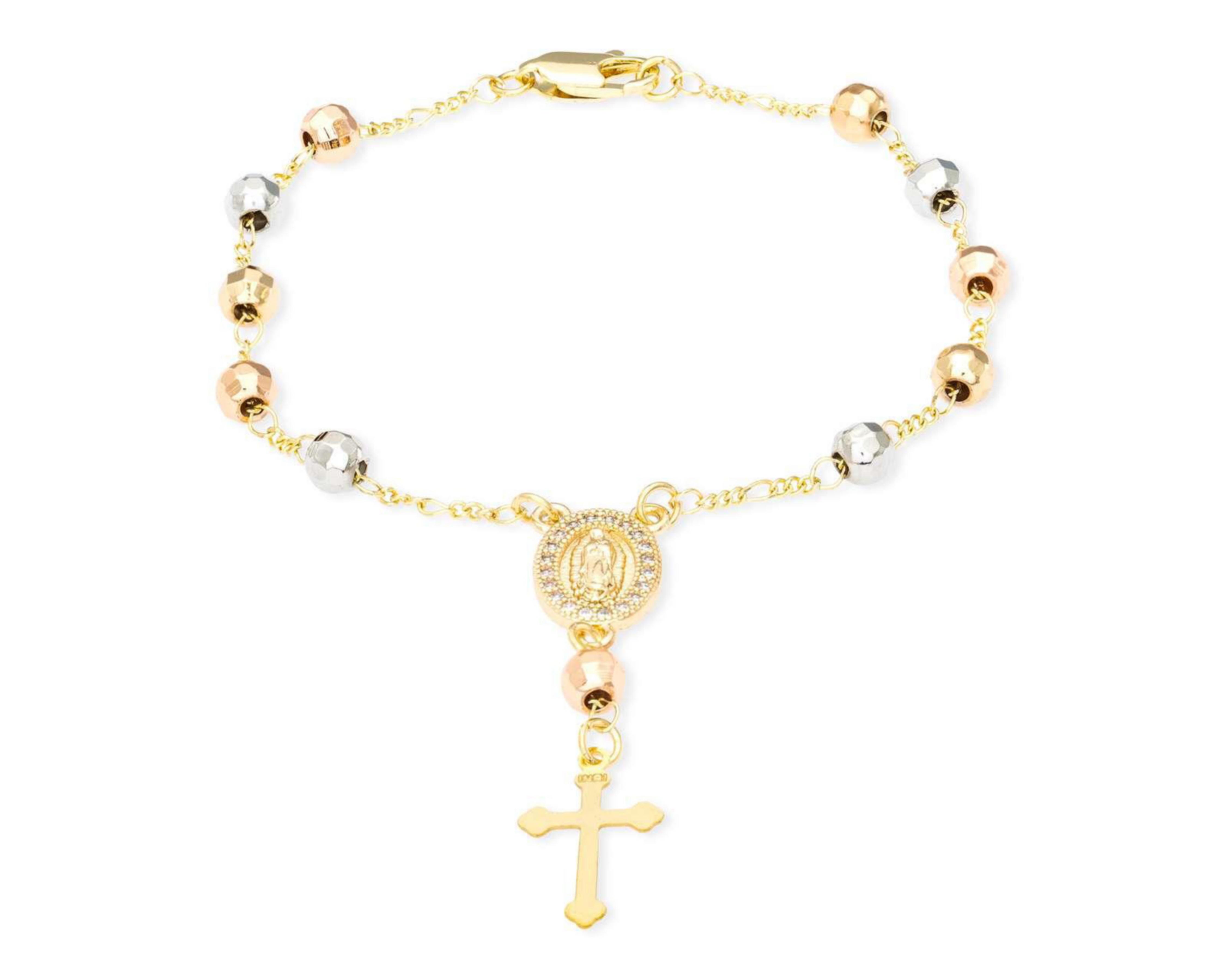 Pulsera de Chapa de Oro 18K Zokko