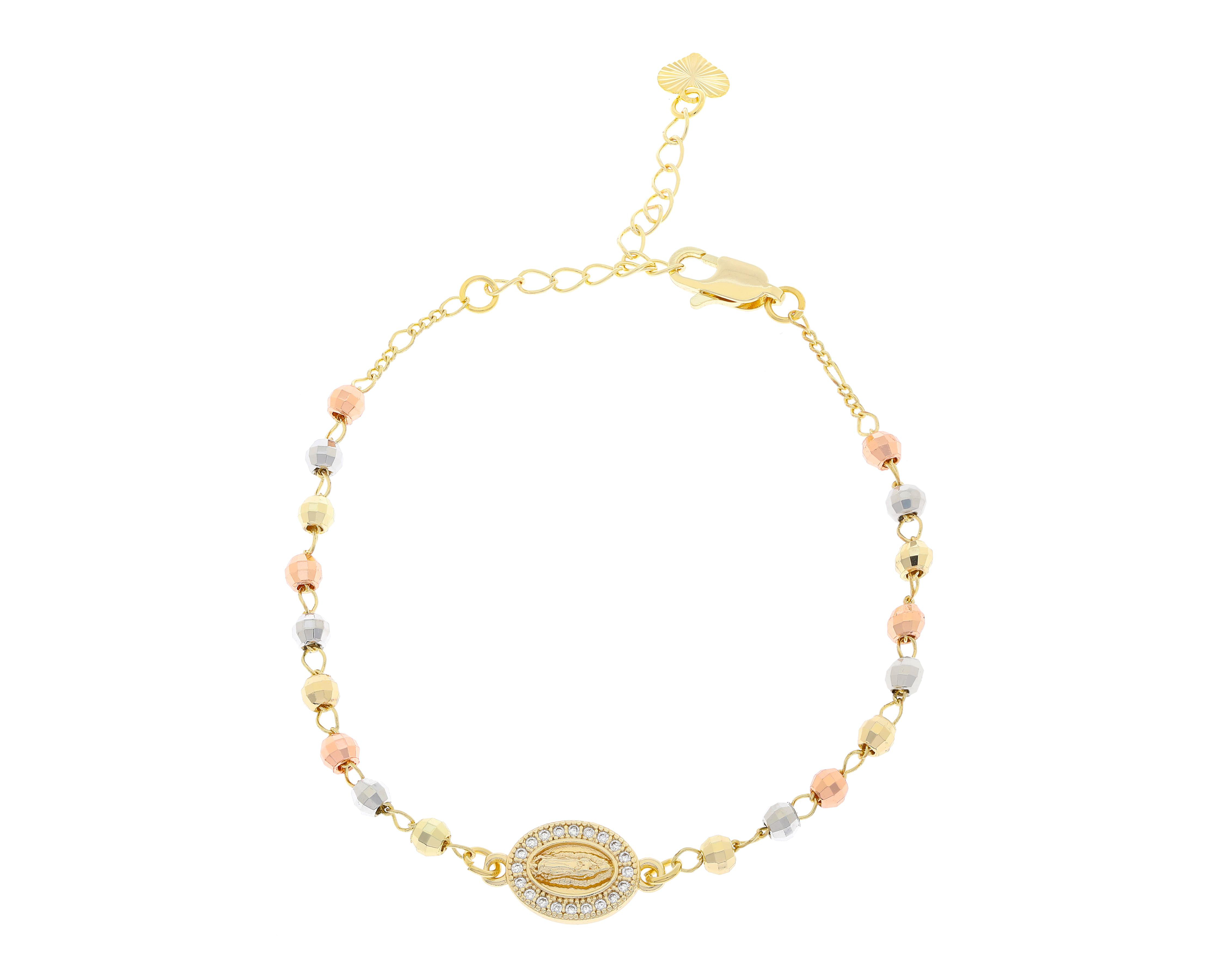 Pulsera de Chapa de Oro 18K Zokko $139