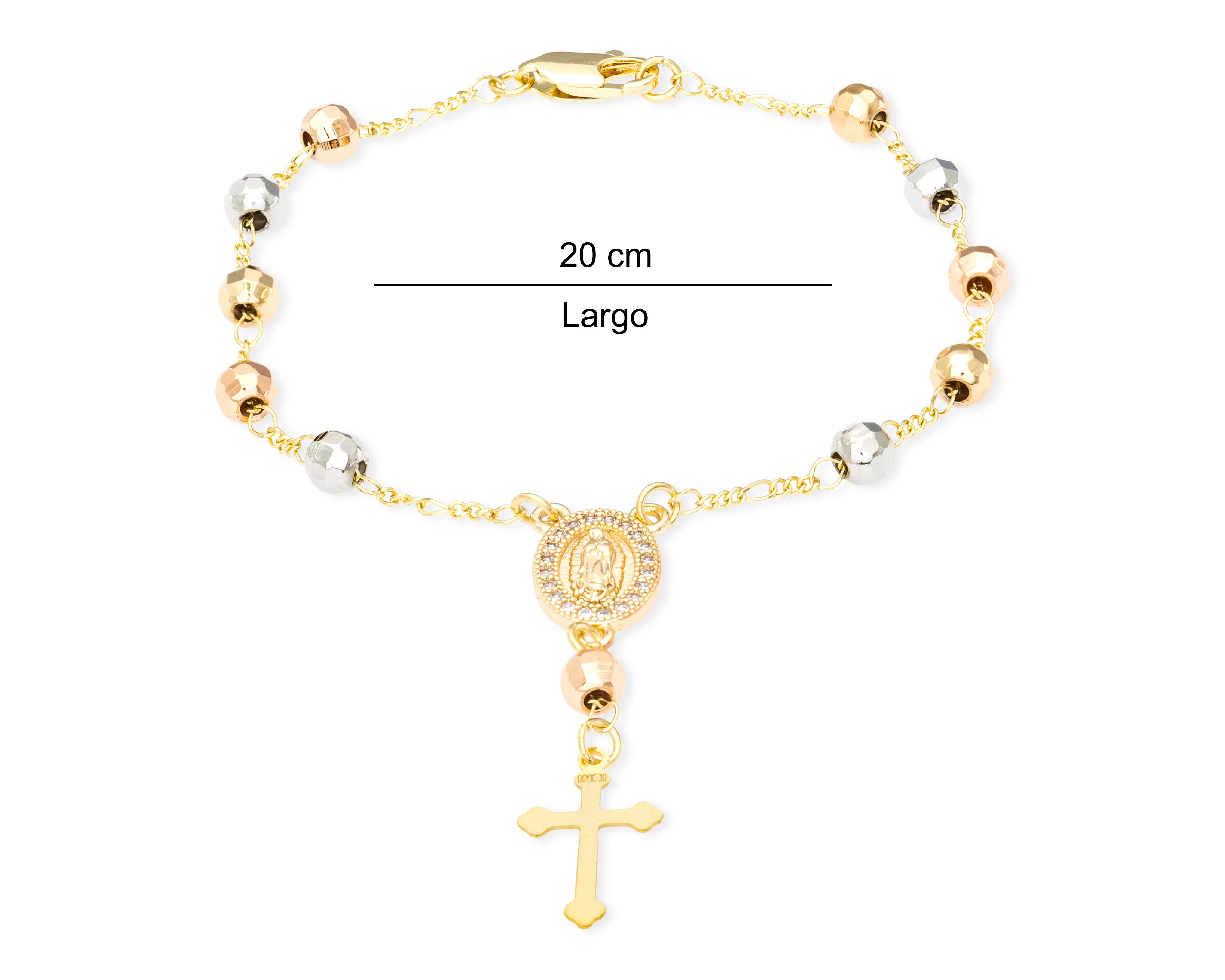 Foto 7 pulgar | Pulsera de Chapa de Oro Zokko