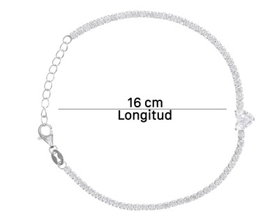 Foto 4 | Pulsera de Plata Sahara