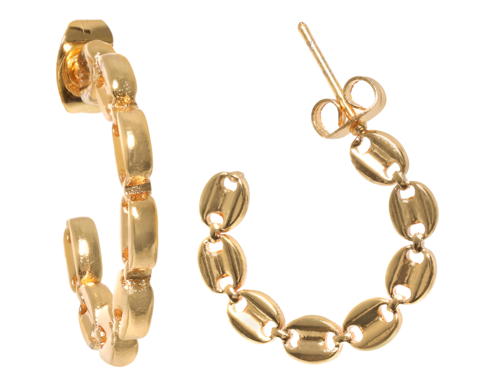 Aretes de Acero Inoxidable Jennifer Lopez