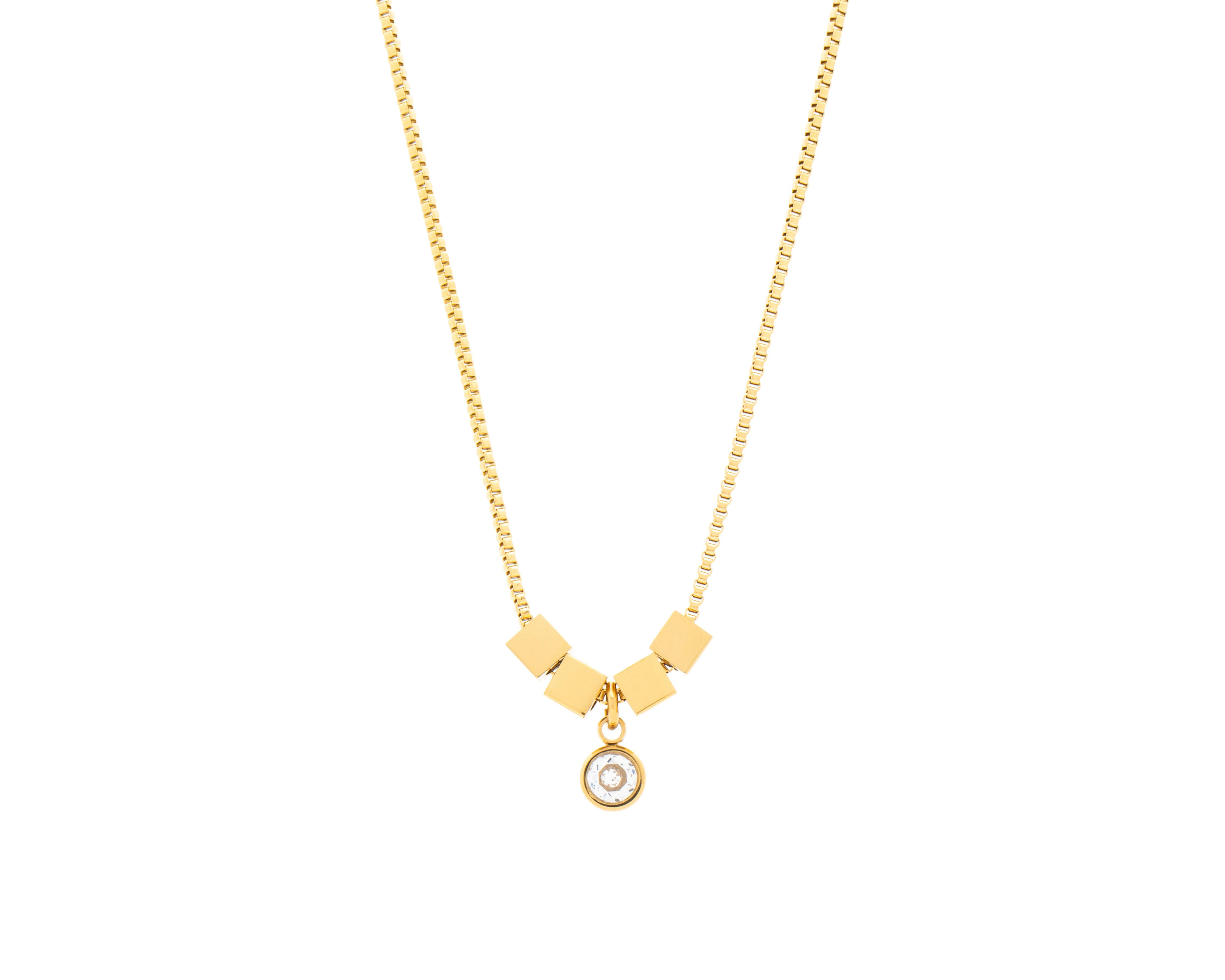 Foto 2 | Collar de Acero Inoxidable Jennifer Lopez