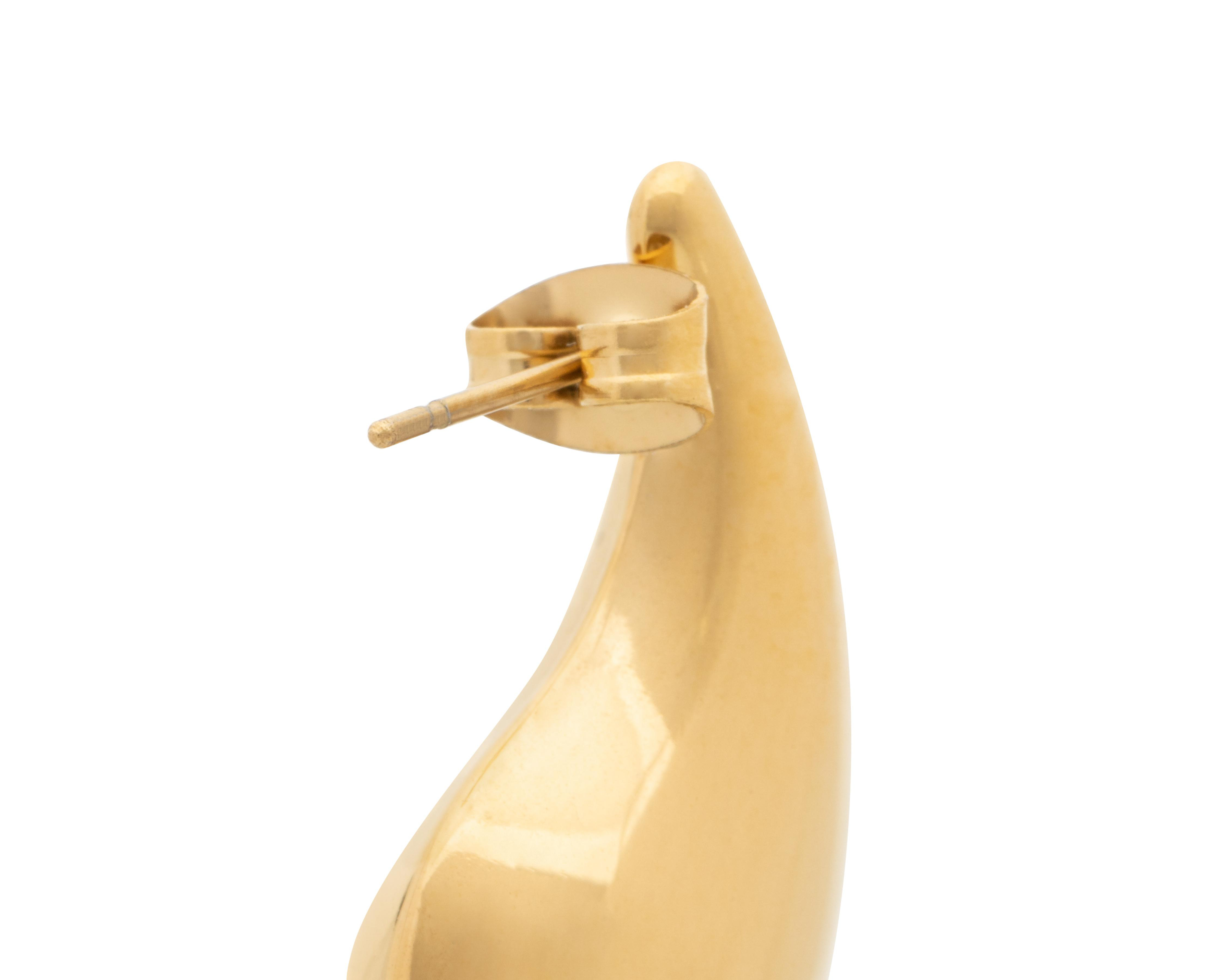 Foto 4 pulgar | Aretes de Acero Inoxidable Jennifer Lopez