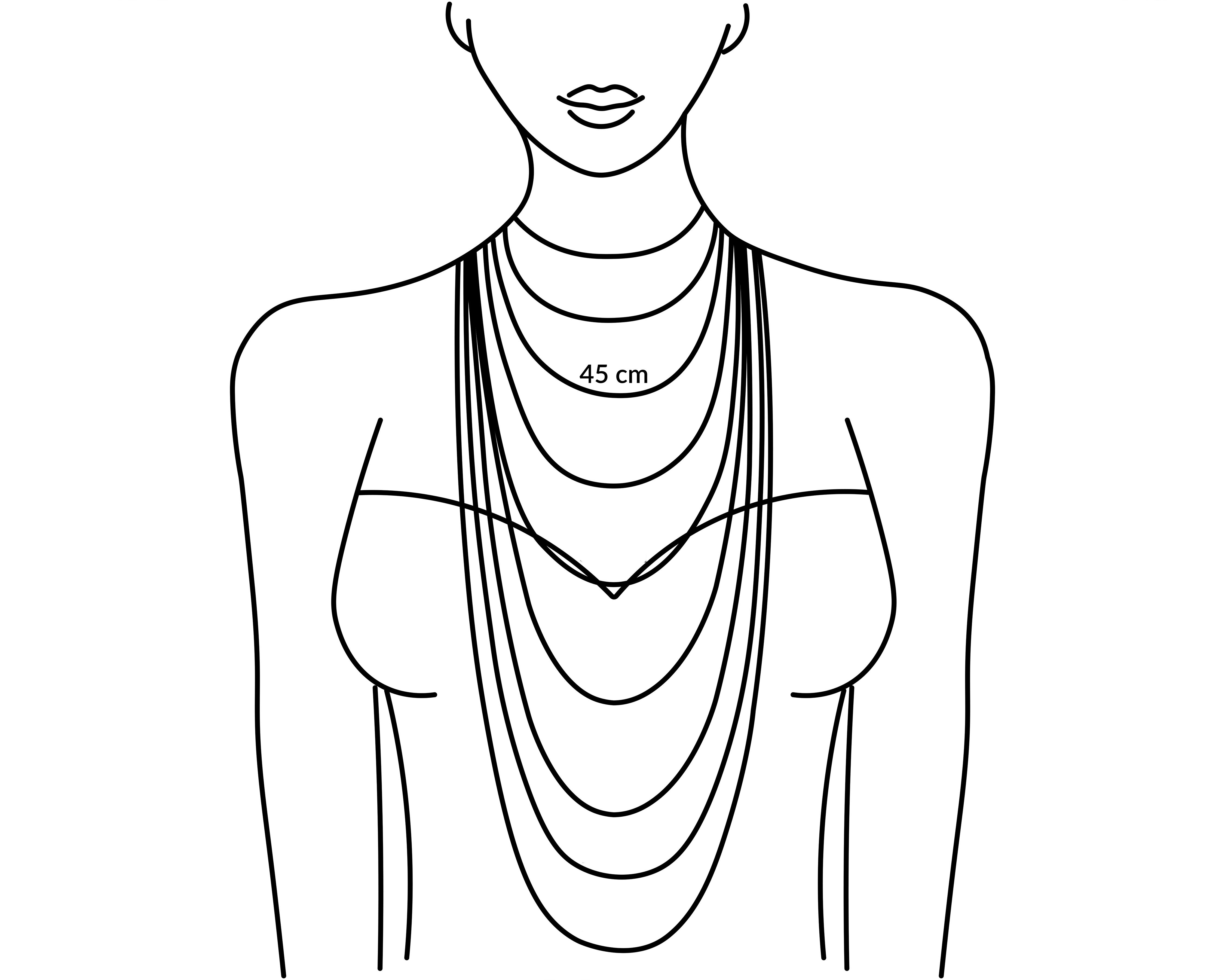 Foto 6 | Collar de Bisutería Fina Zhefan