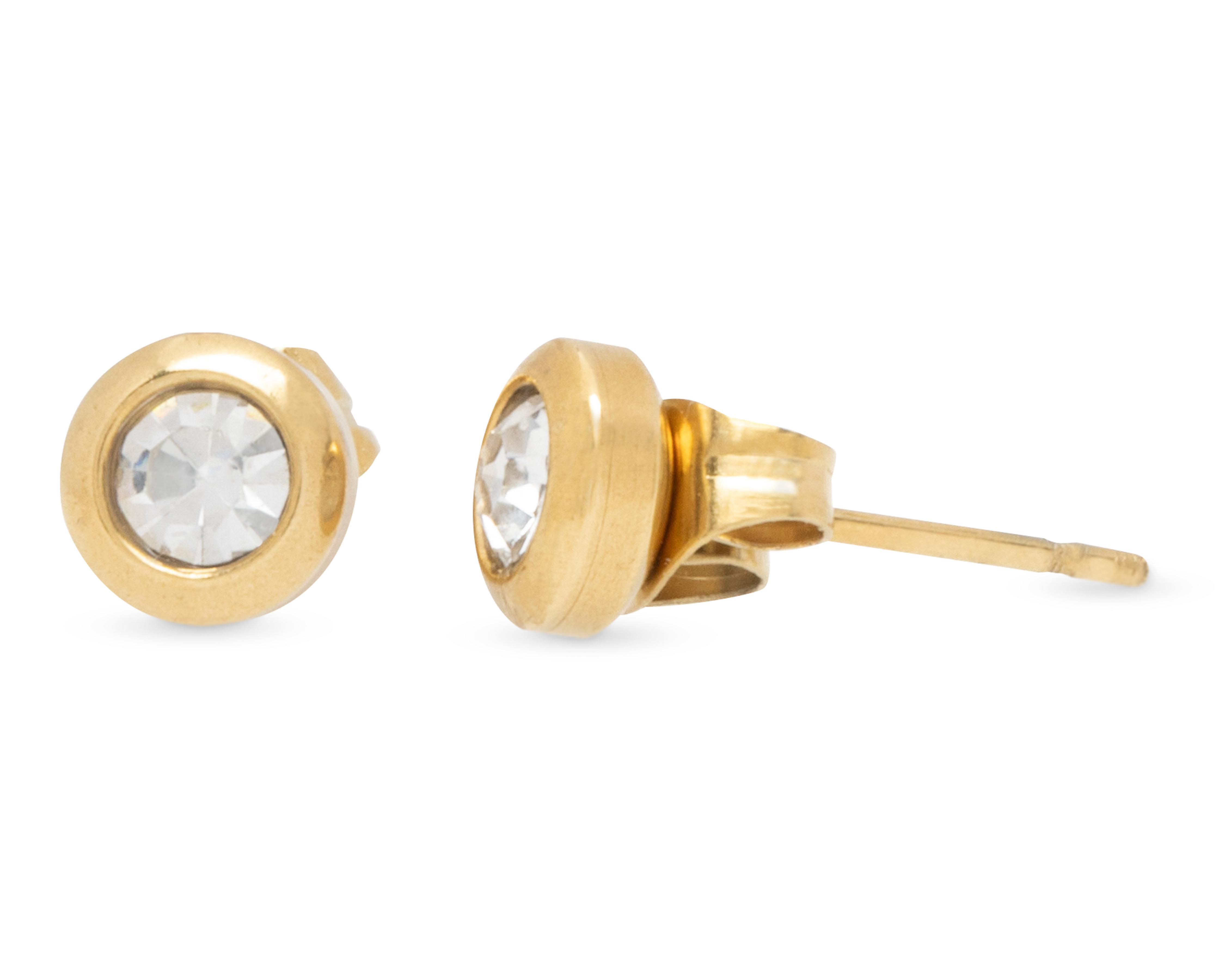Foto 3 pulgar | Aretes de Acero Inoxidable Lizzie 2 Pares