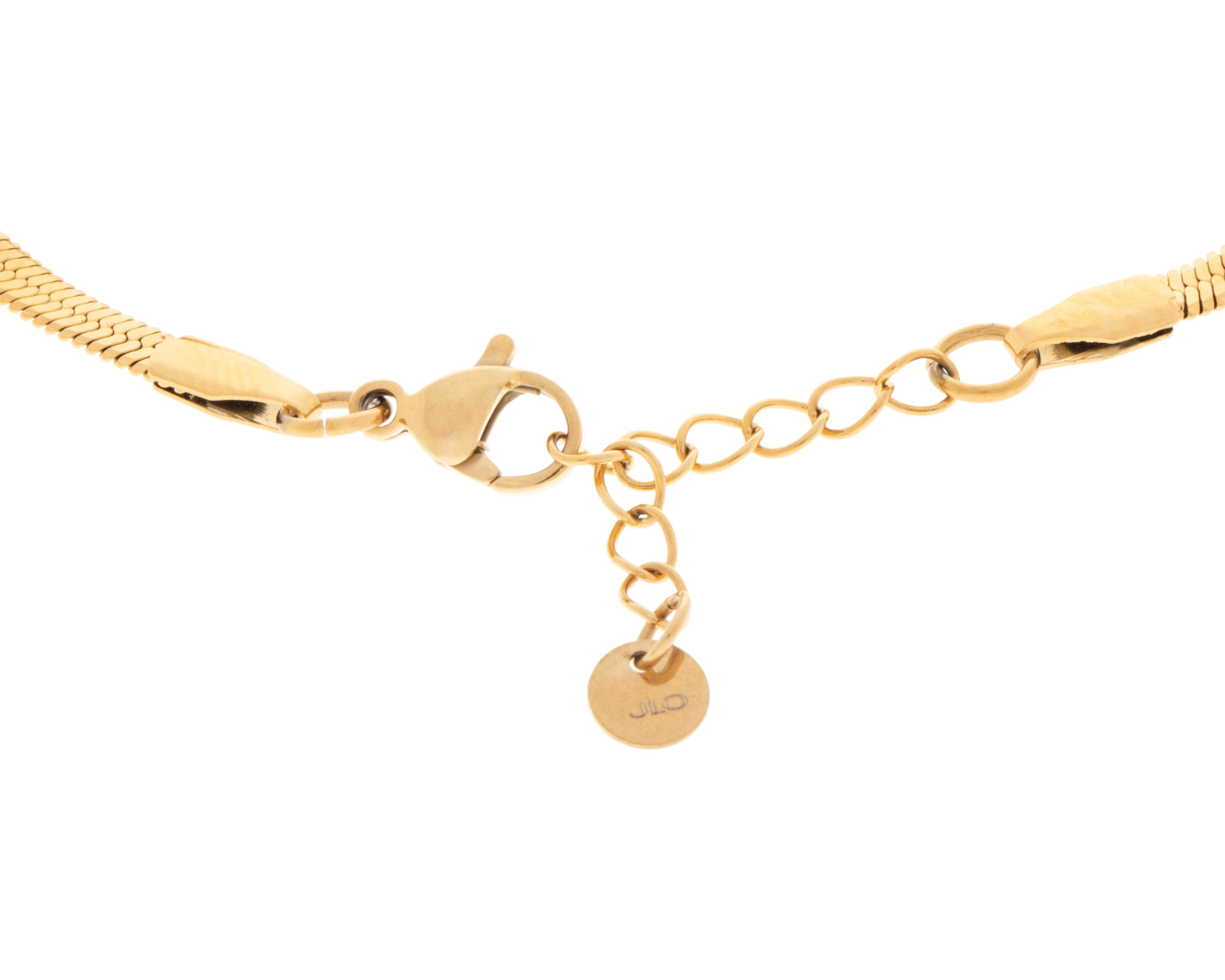 Foto 4 pulgar | Pulsera de Acero Inoxidable Jennifer Lopez