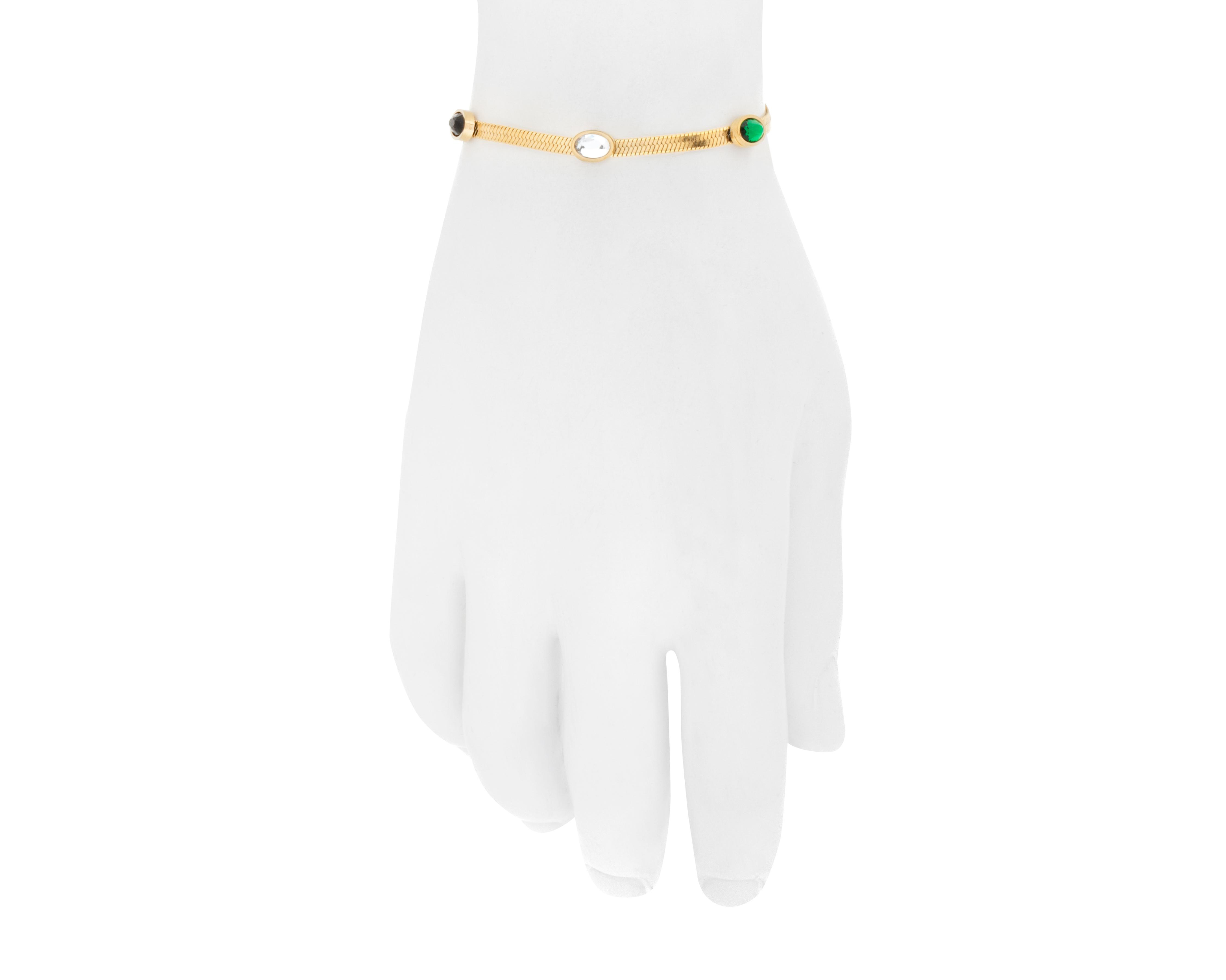 Foto 5 pulgar | Pulsera de Acero Inoxidable Jennifer Lopez