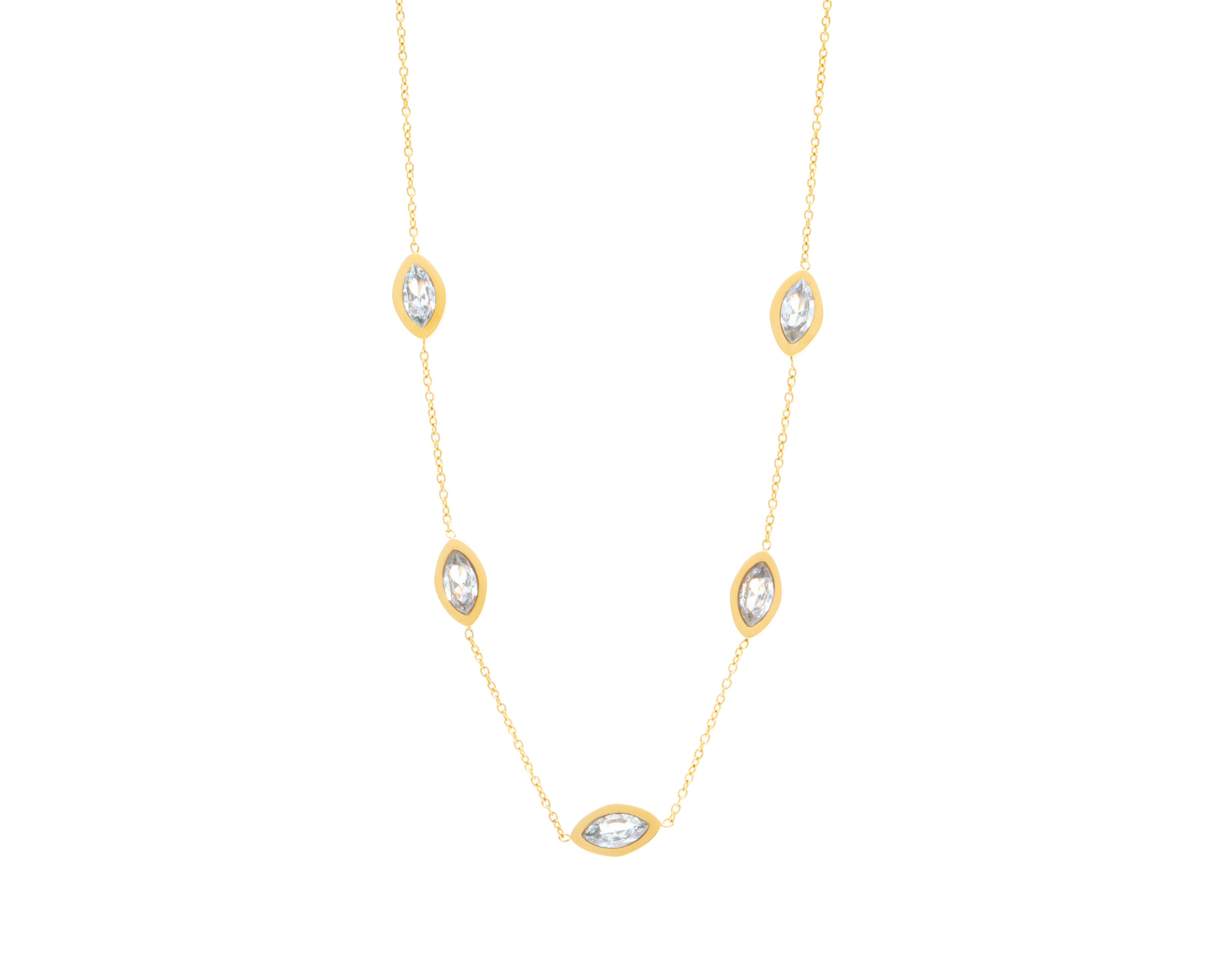 Foto 1 | Collar de Acero Inoxidable Jennifer Lopez