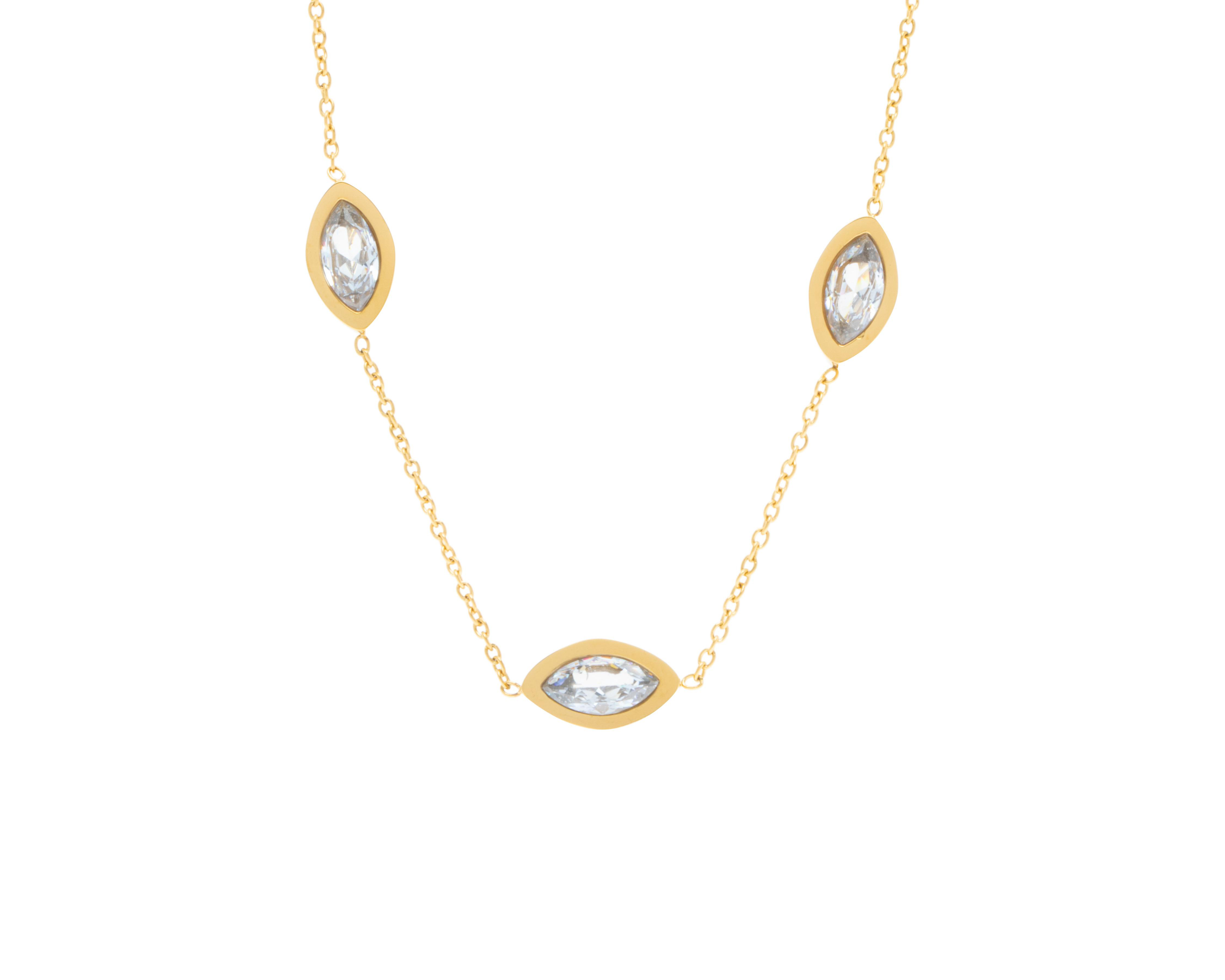Foto 2 | Collar de Acero Inoxidable Jennifer Lopez
