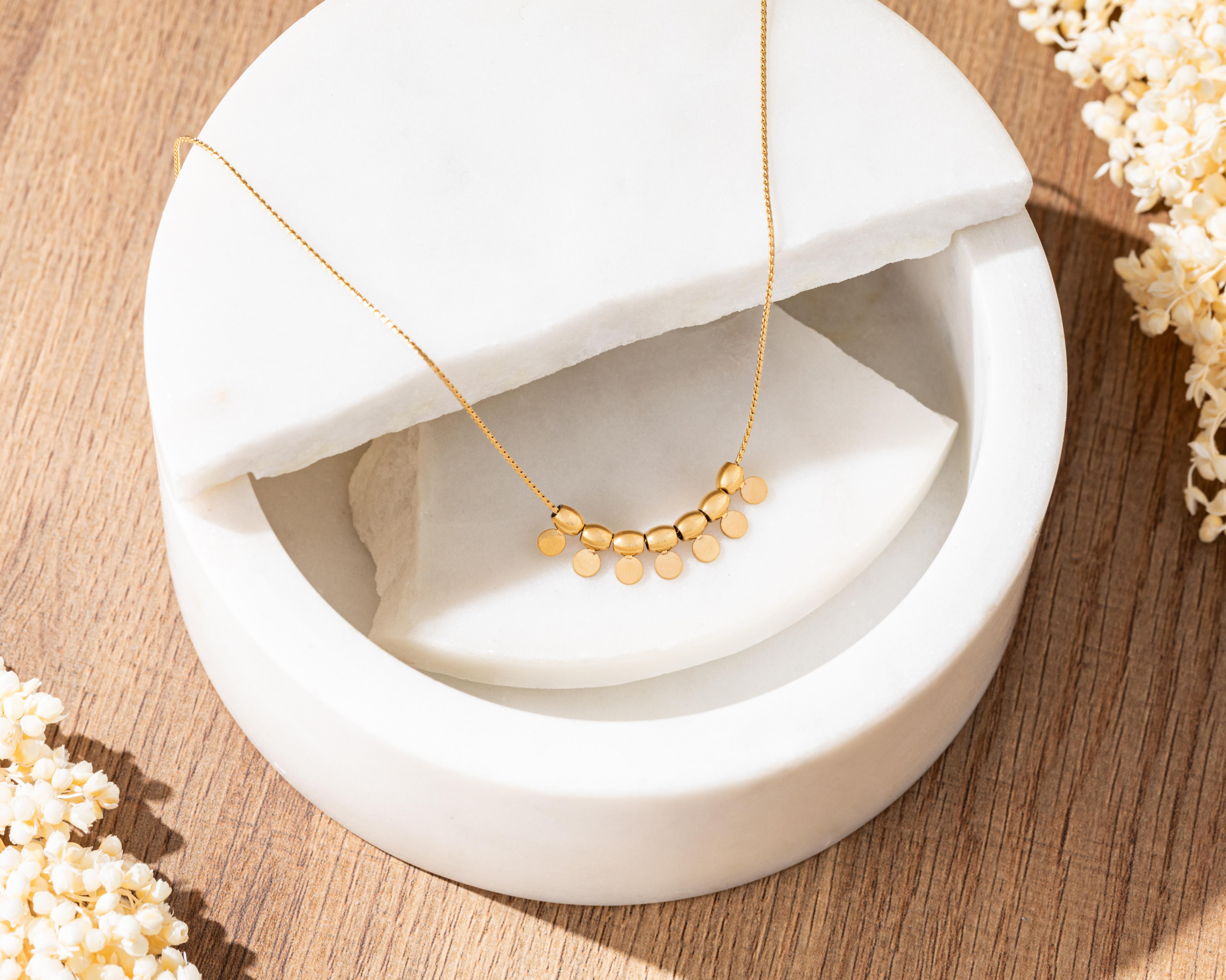 Foto 5 | Collar de Acero Inoxidable Jennifer Lopez