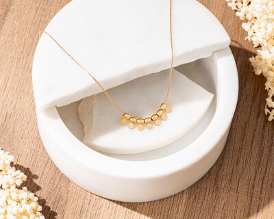 Foto 5 | Collar de Acero Inoxidable Jennifer Lopez