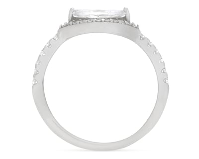Foto 3 | Anillo de Plata Nro. 7