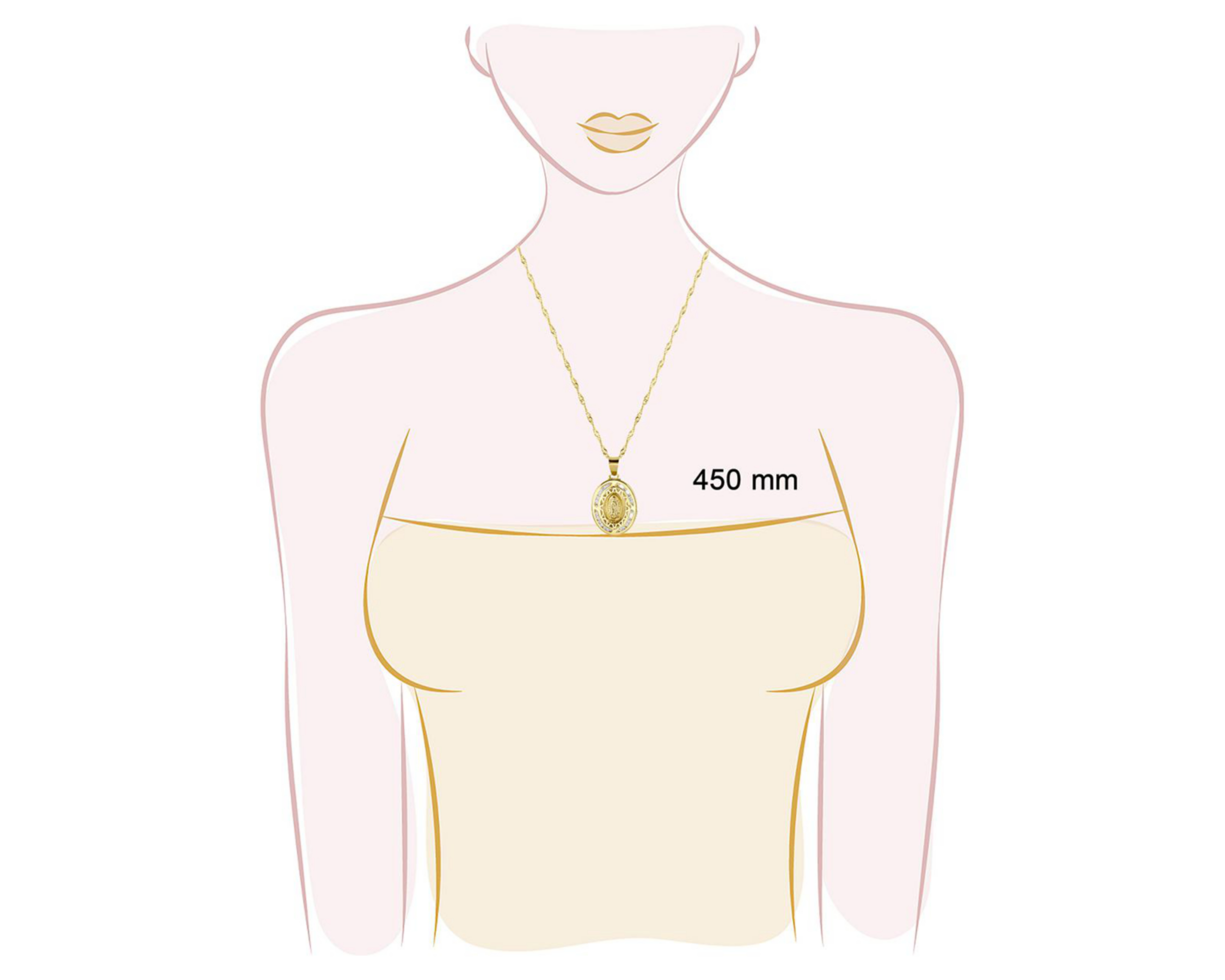 Foto 6 | Collar de Oro 10K Sabelli