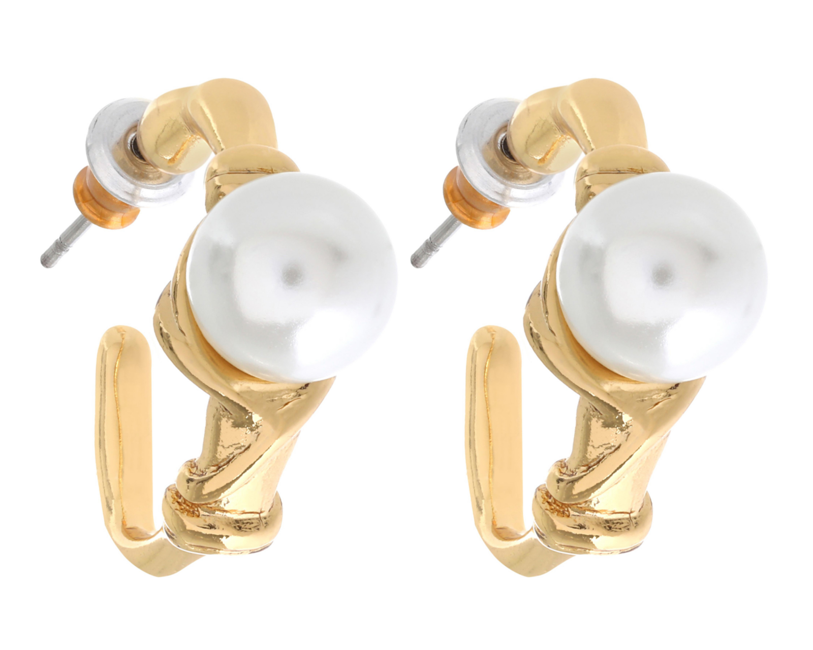 Foto 2 | Aretes de Chapa de Oro 18K Lior