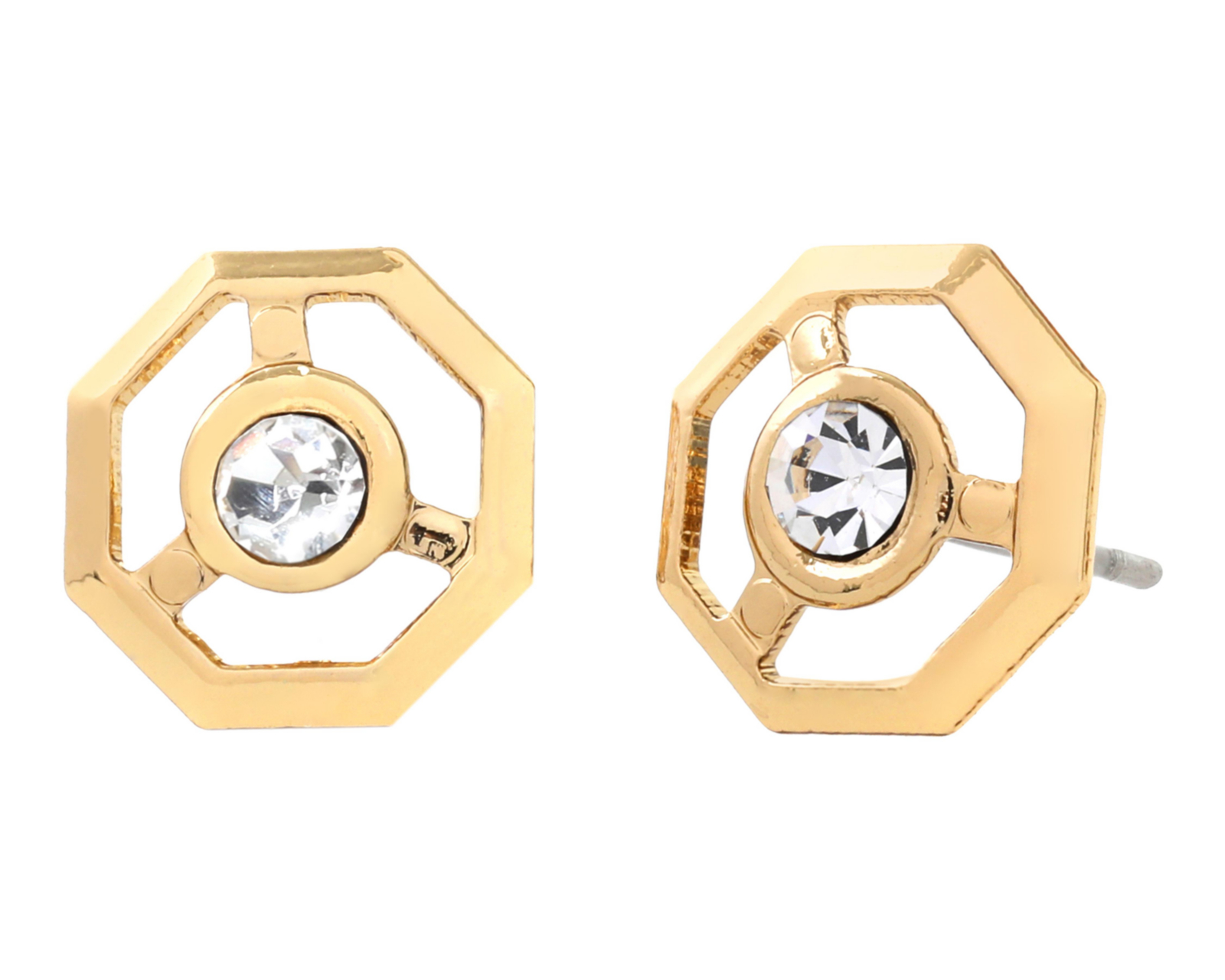 Foto 1 | Aretes Chapa de Oro 18K Lior