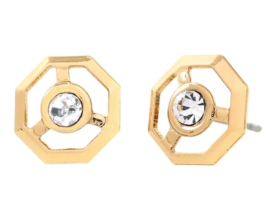 Foto 1 | Aretes Chapa de Oro 18K Lior