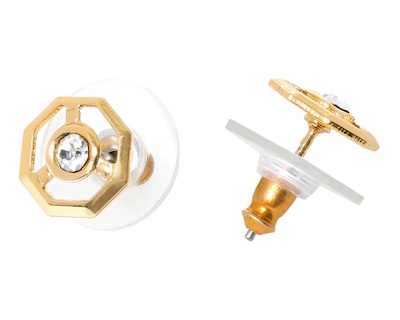 Foto 2 | Aretes Chapa de Oro 18K Lior