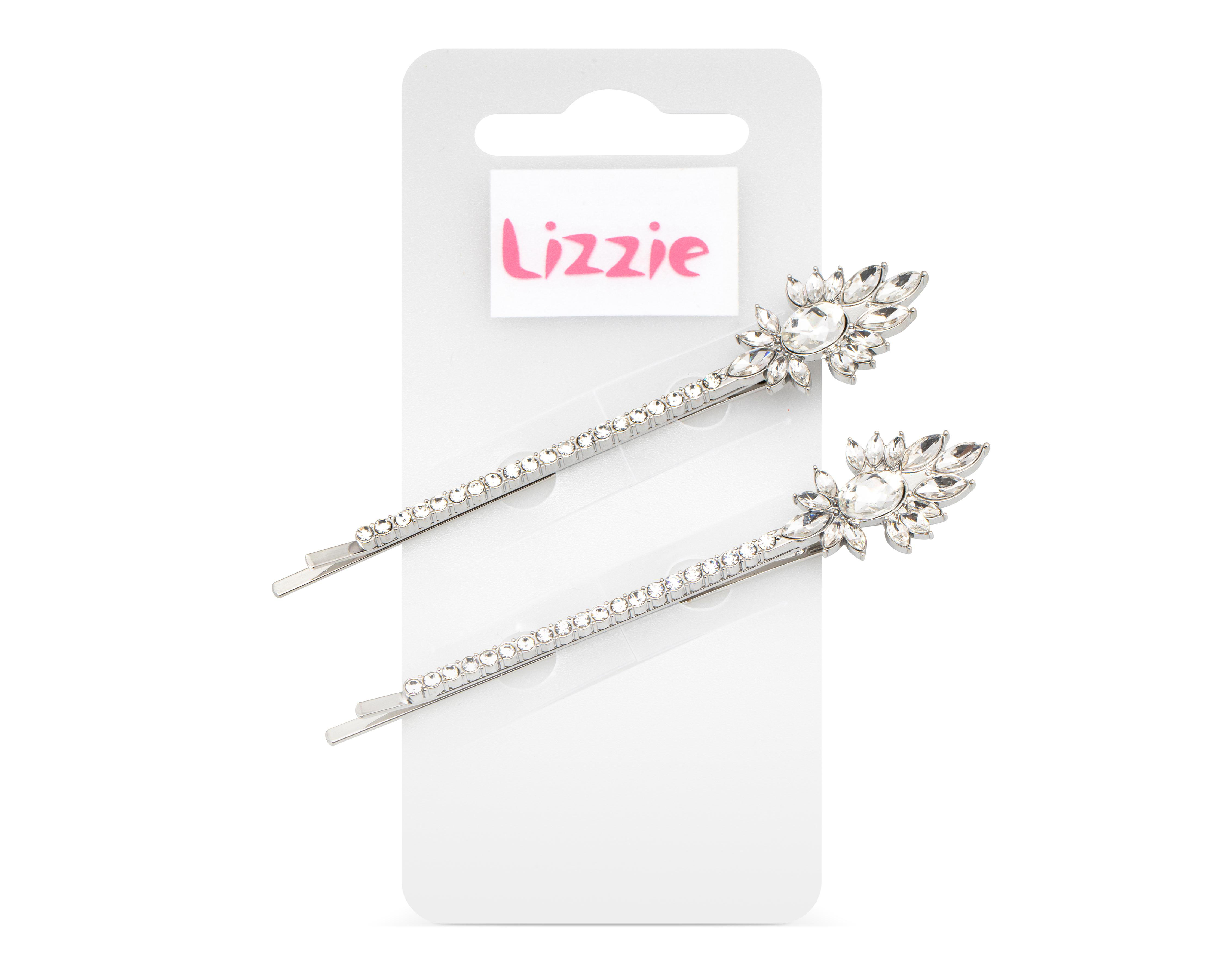 Broches de Bisutería Fina para Cabello Lizzie 2 Piezas