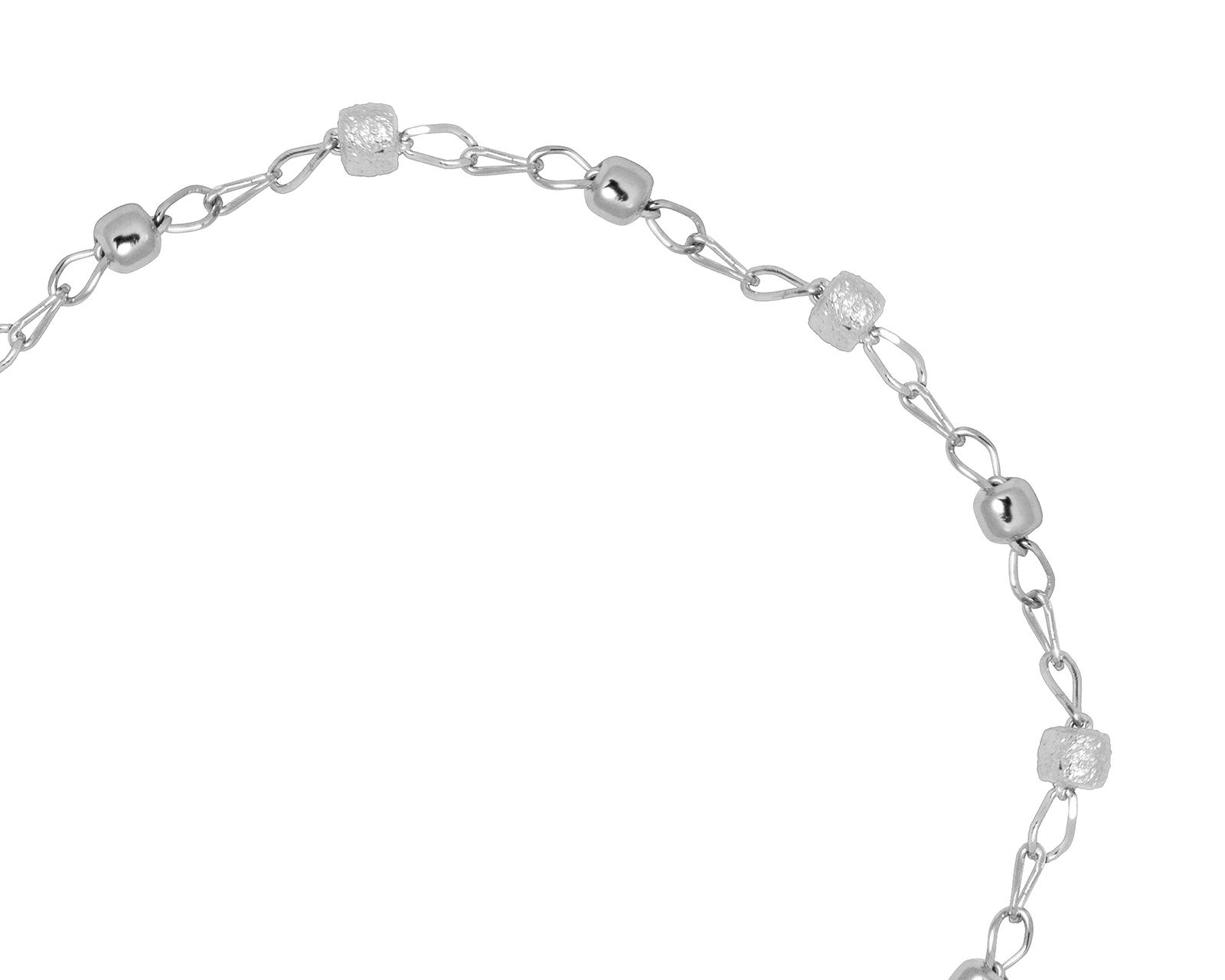 Foto 4 pulgar | Pulsera Misterio de Plata Sentimientos