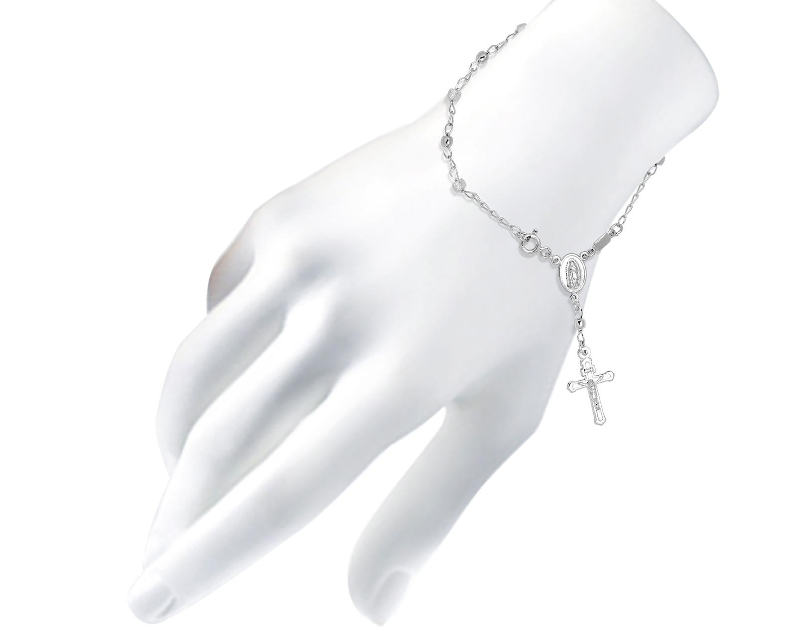 Foto 5 pulgar | Pulsera Misterio de Plata Sentimientos