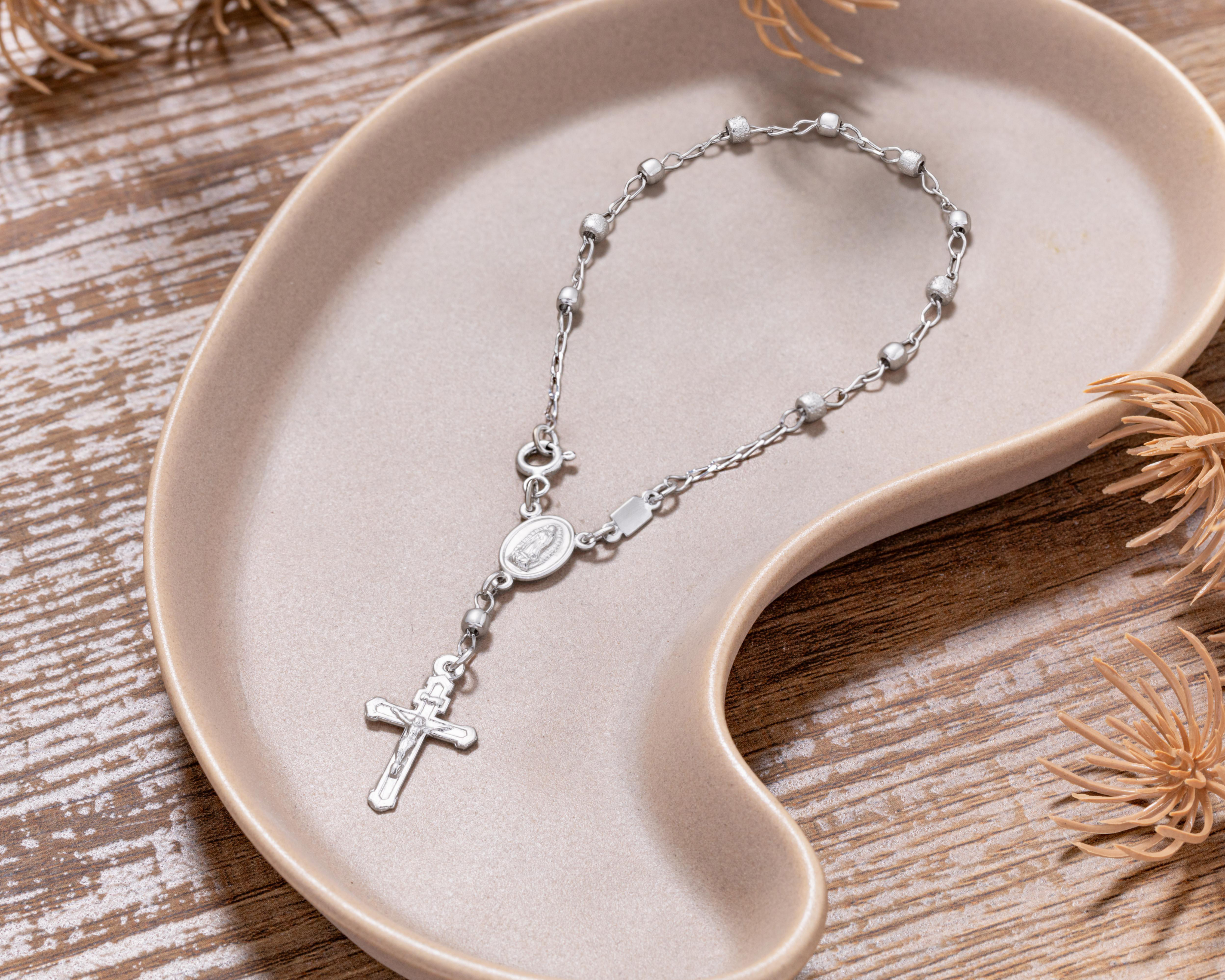 Foto 6 pulgar | Pulsera Misterio de Plata Sentimientos