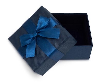 Foto 3 | Caja de Regalo para Joyería Sunny Pack Azul Marino