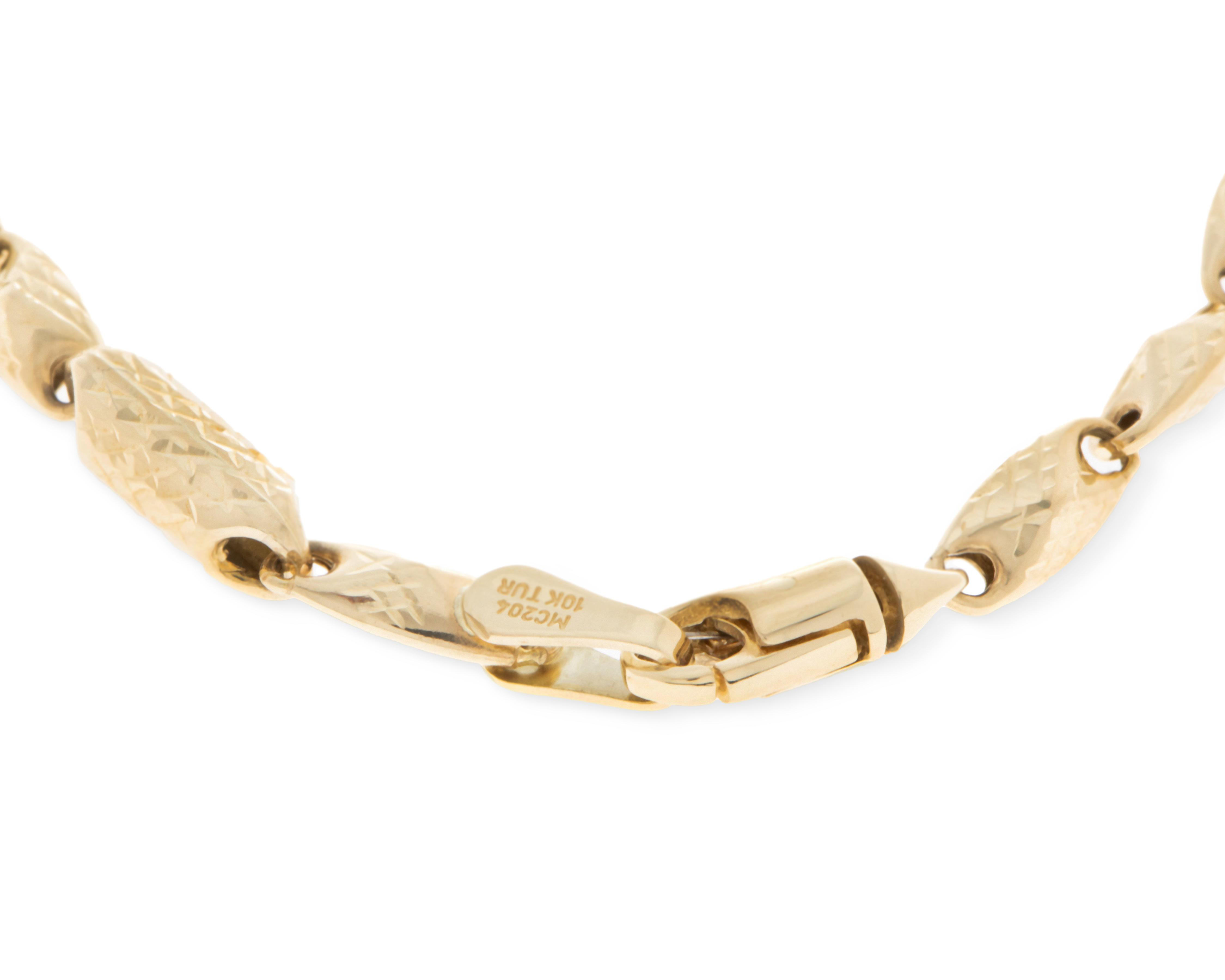 Foto 4 pulgar | Pulsera de Oro Turco 10K Arpas