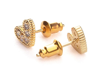 Foto 2 | Aretes de Chapa de Oro 18K Girondela