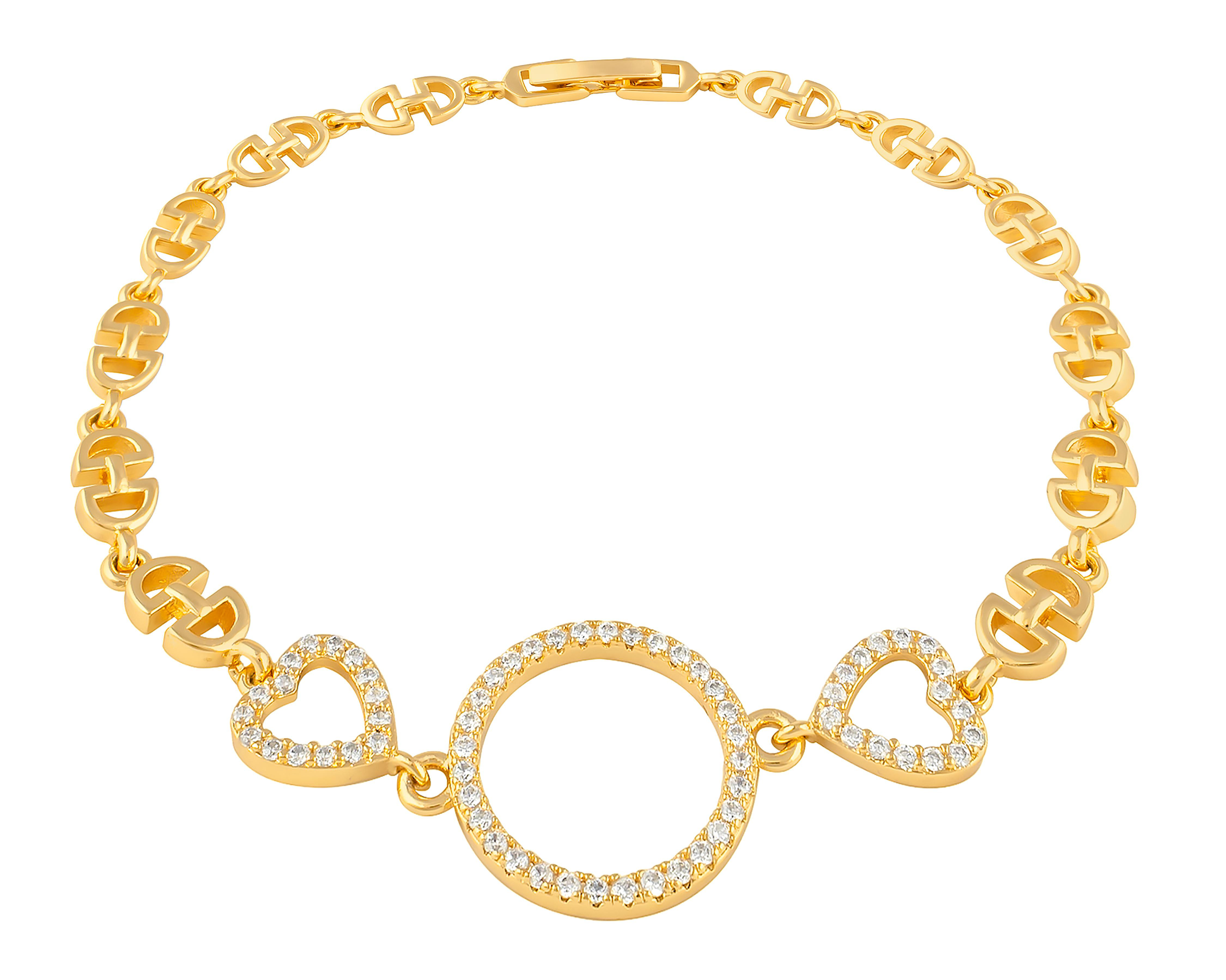 Foto 2 pulgar | Pulsera de Chapa de Oro 18K Plafer