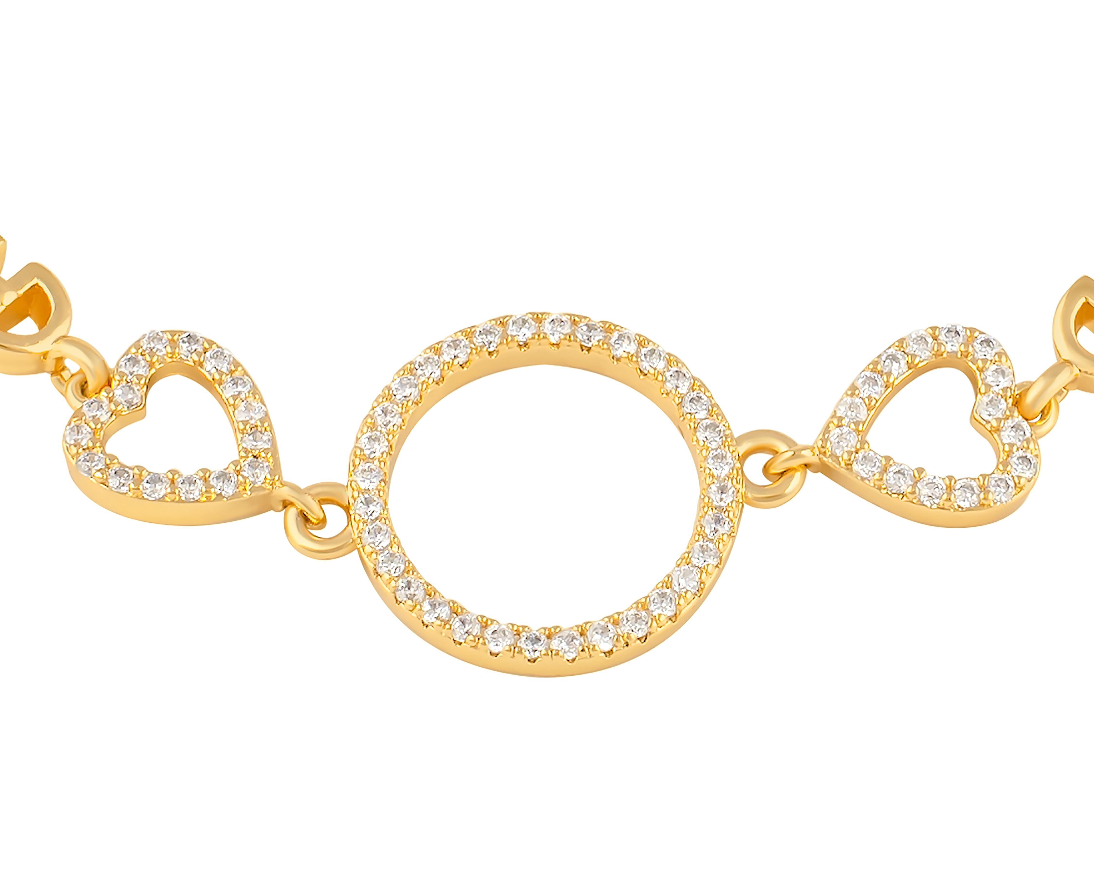 Foto 3 pulgar | Pulsera de Chapa de Oro 18K Plafer