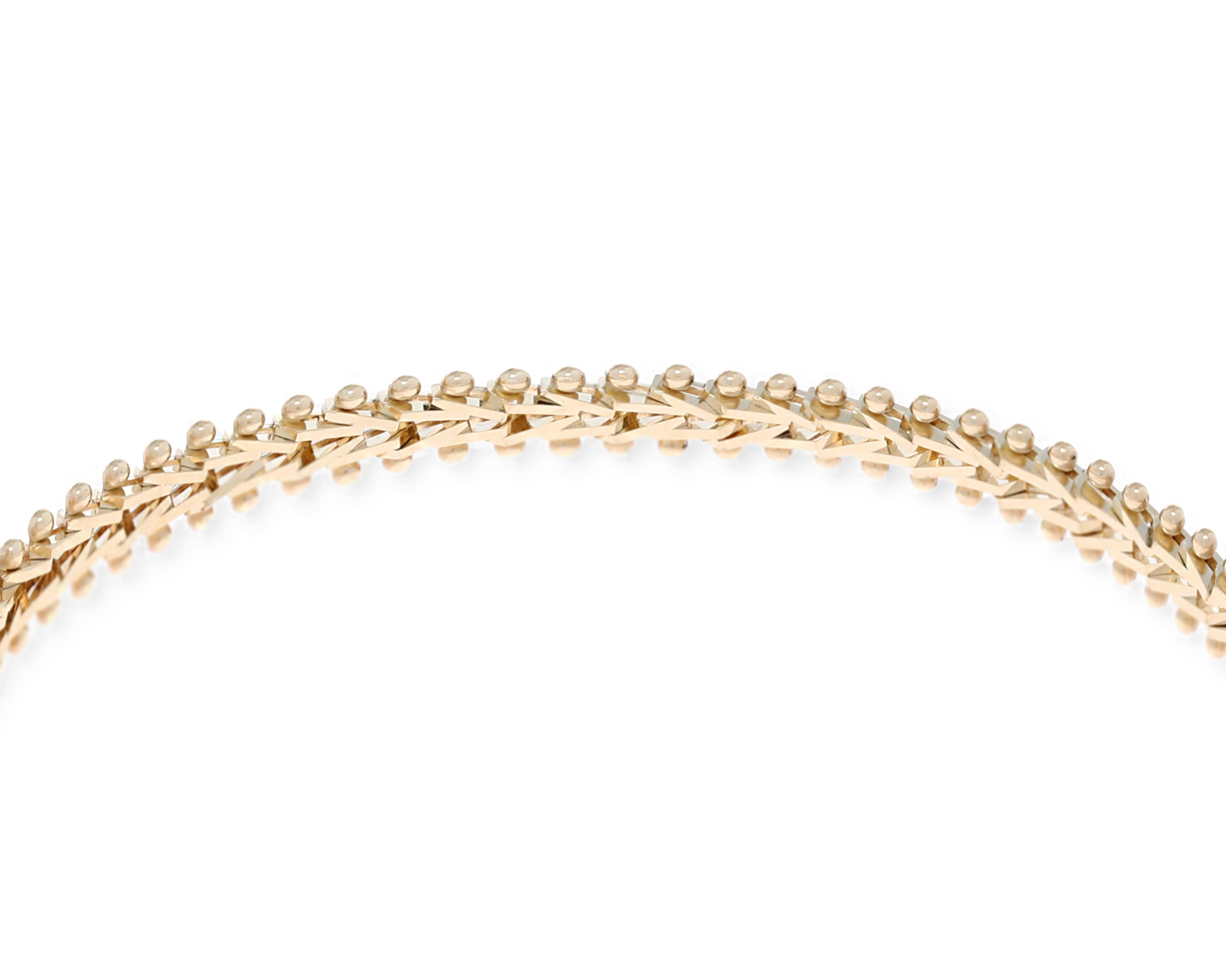 Foto 2 | Pulsera de Oro 10K Diflor