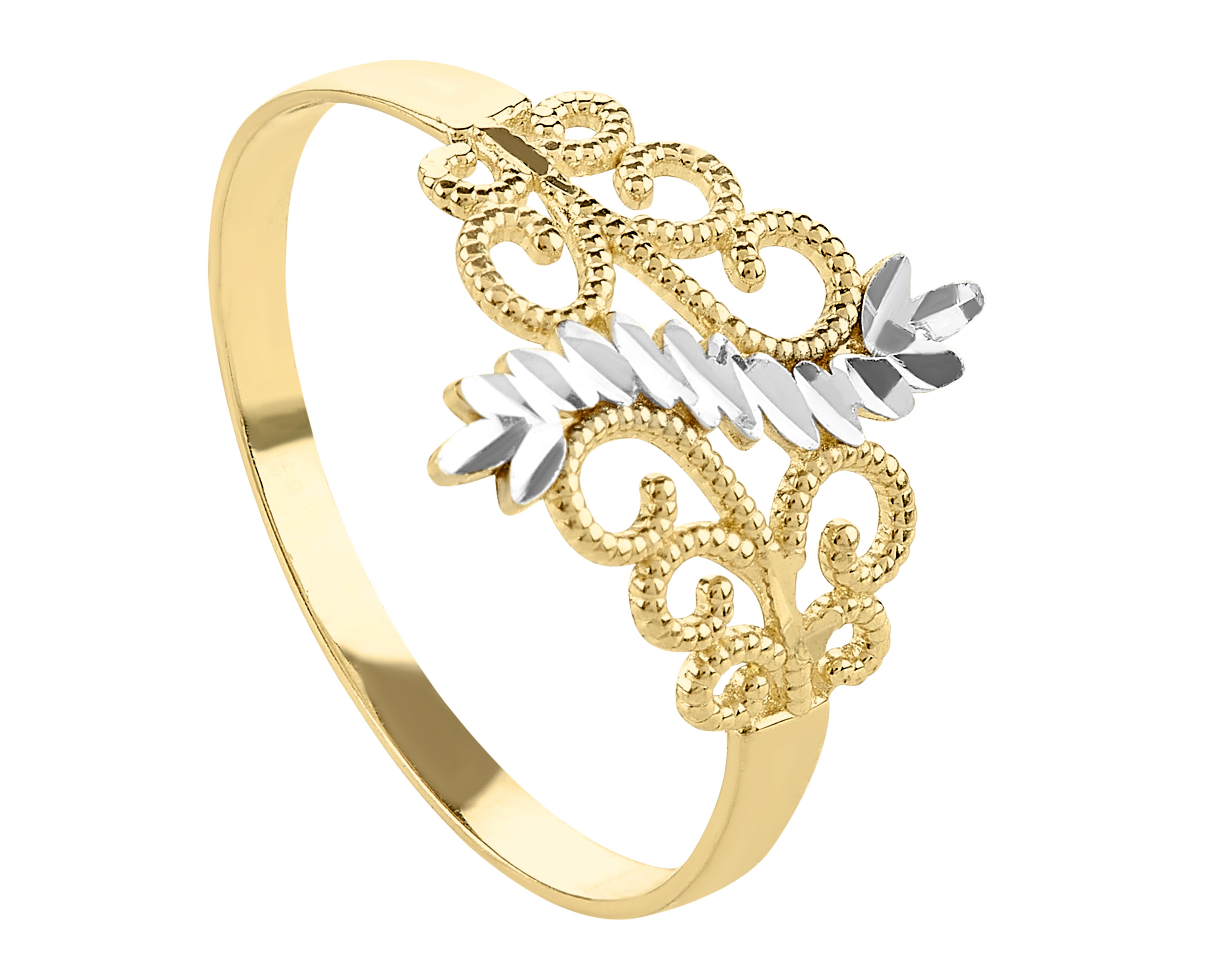 Anillo de Oro 10K Moments Talla 7 - 7.5 $2,399