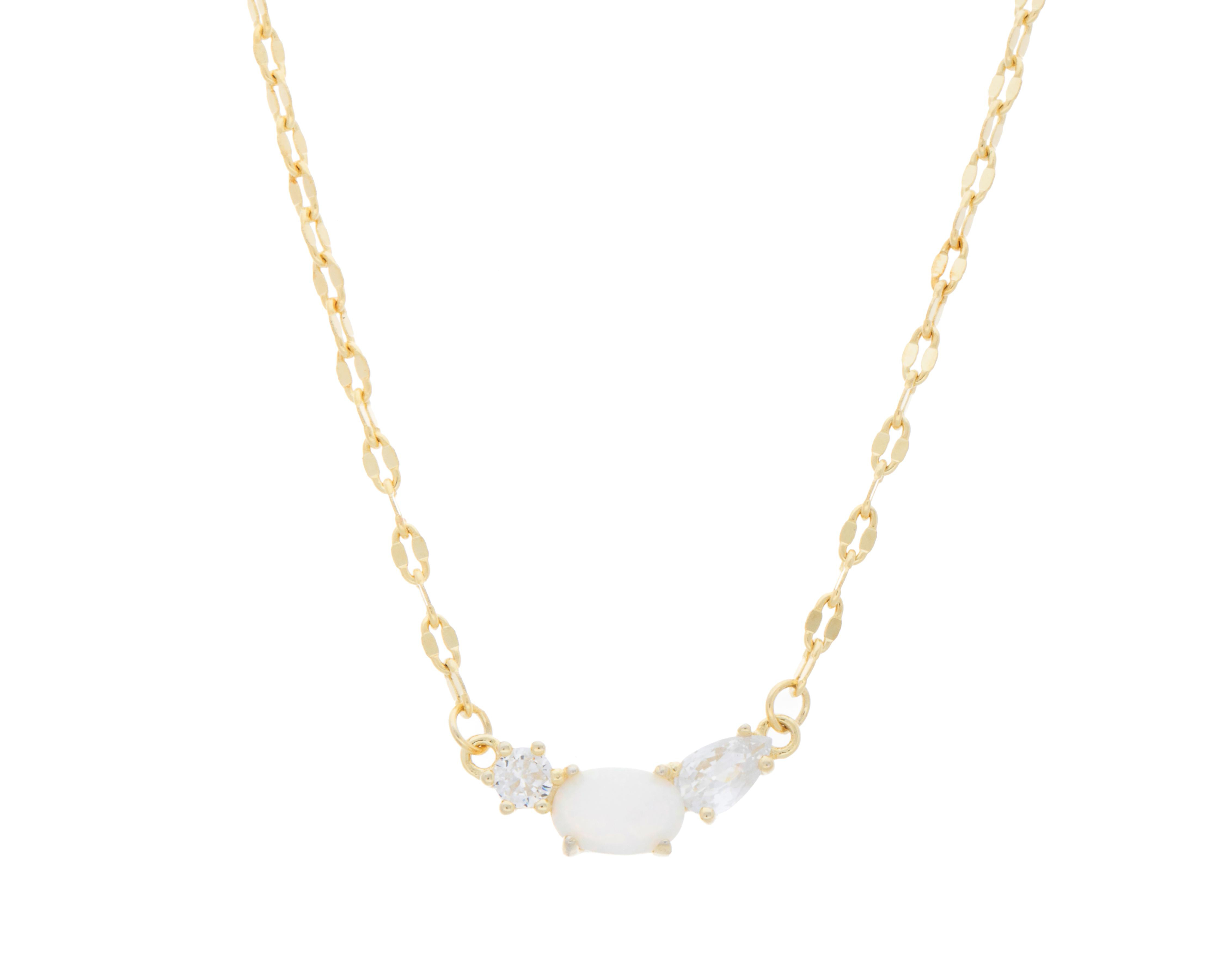 Foto 2 | Collar de Plata Olivia And Jackson