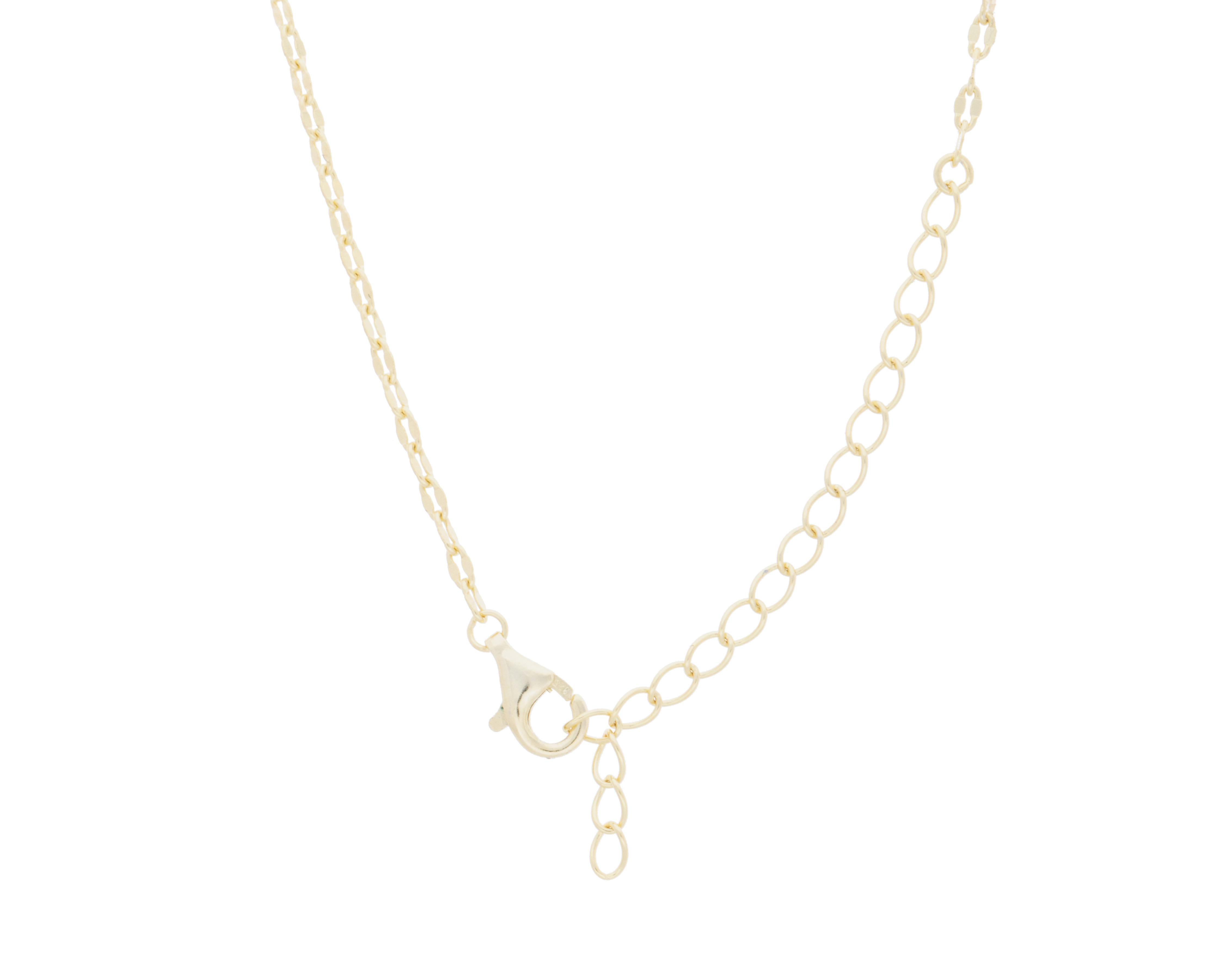 Foto 5 pulgar | Collar de Plata Olivia And Jackson
