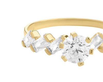 Foto 4 | Anillo De Compromiso de Oro 14K Talla 8-8.5