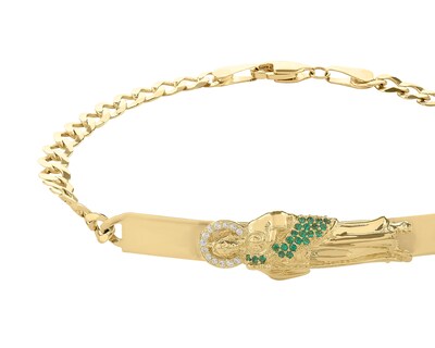Foto 2 | Pulsera de Oro 10K Kuo