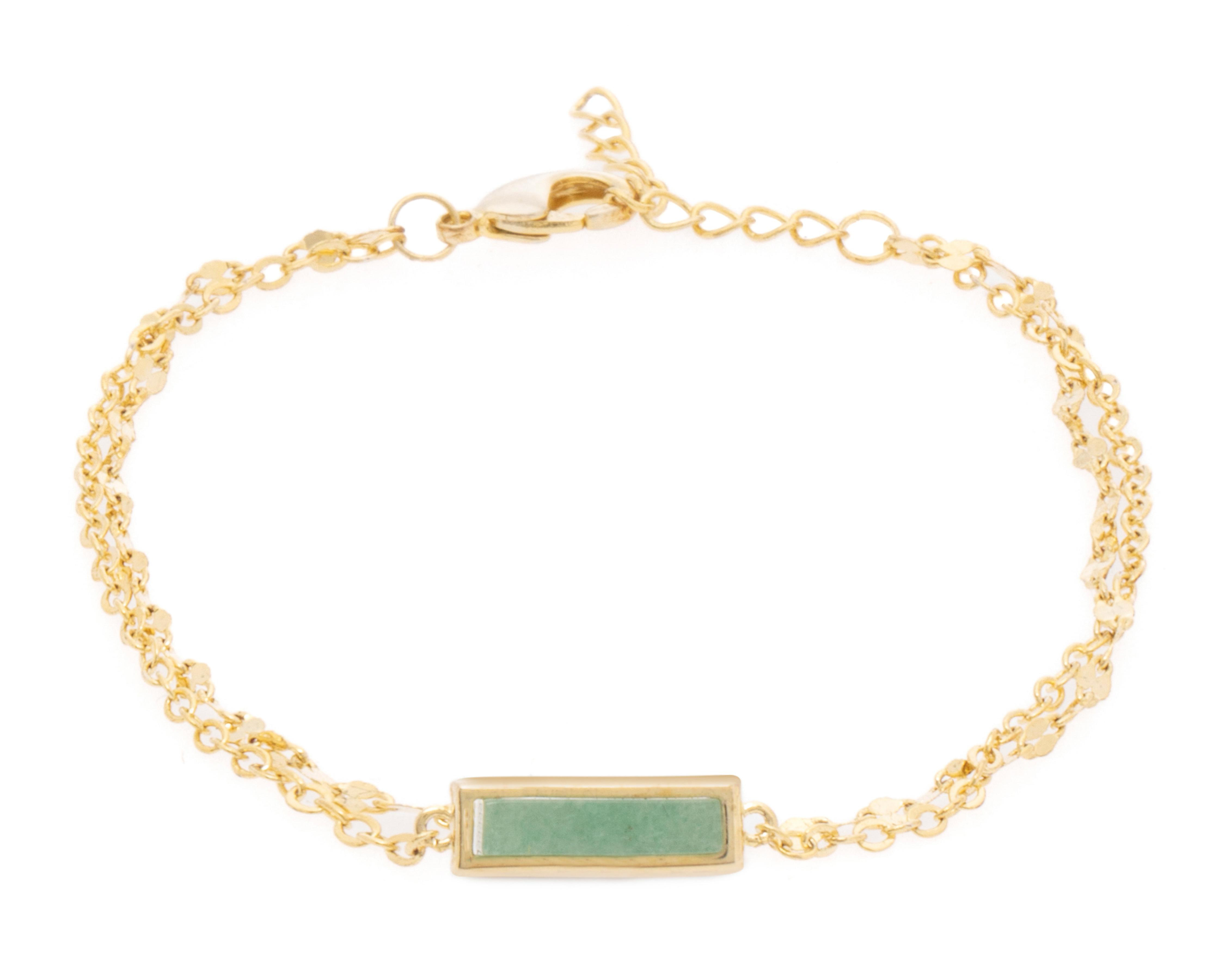 Pulsera de Chapa de Oro Inspired By You