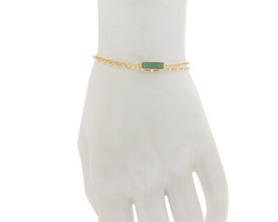 Foto 3 | Pulsera de Chapa de Oro Inspired By You