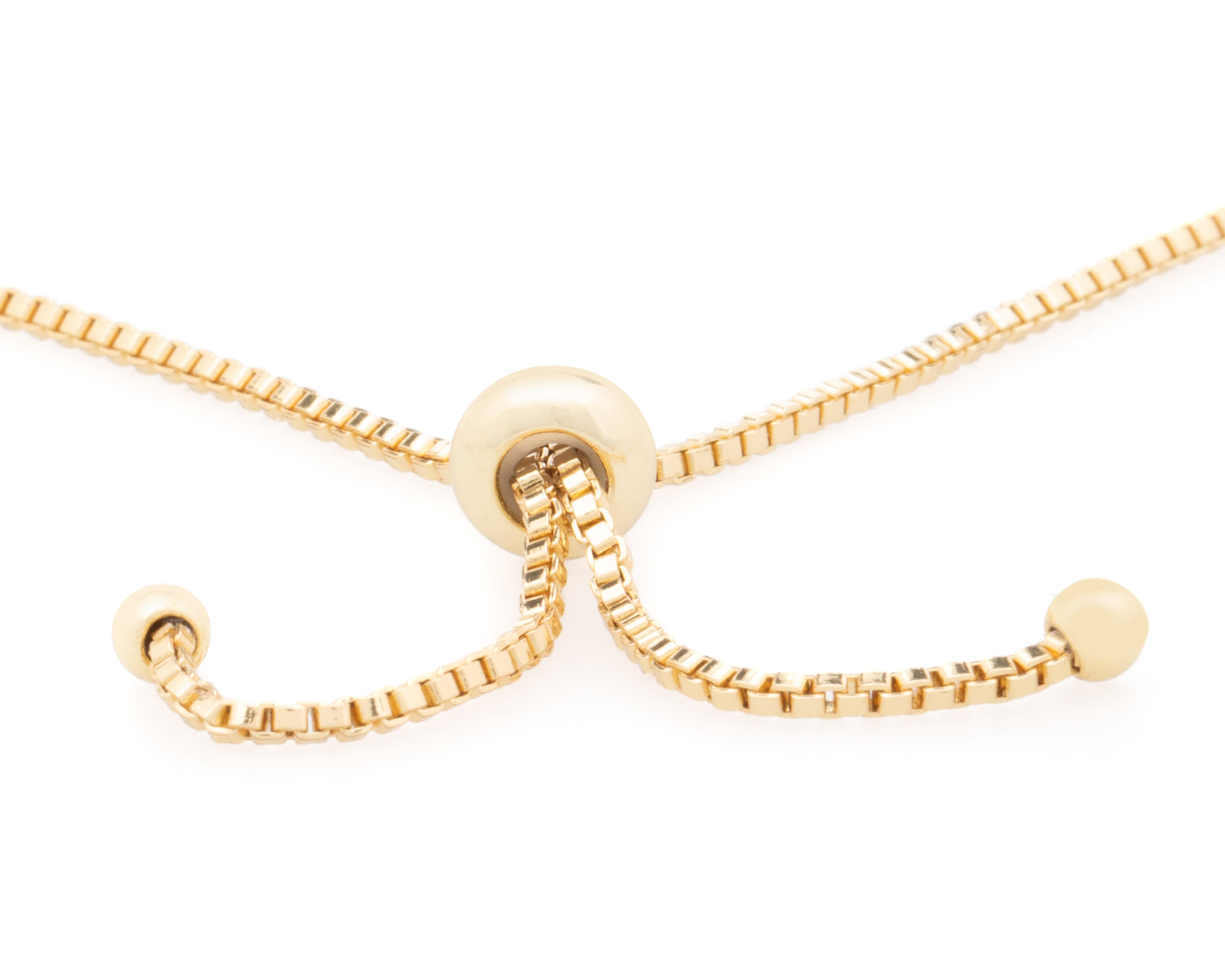 Foto 4 pulgar | Pulsera y Aretes de Chapa de Oro Nicola Parisi