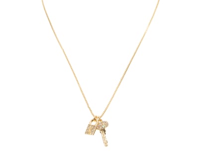 Foto 1 | Collar de Chapa de Oro 18K Girondela