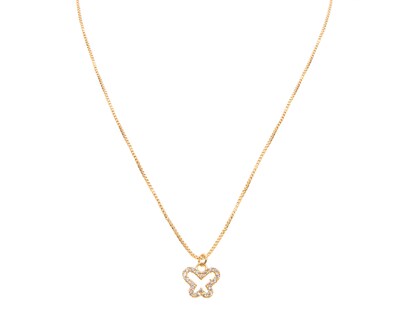 Foto 1 | Collar de Chapa de Oro 18K Girondela