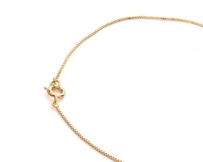 Foto 4 | Collar de Chapa de Oro 18K Girondela